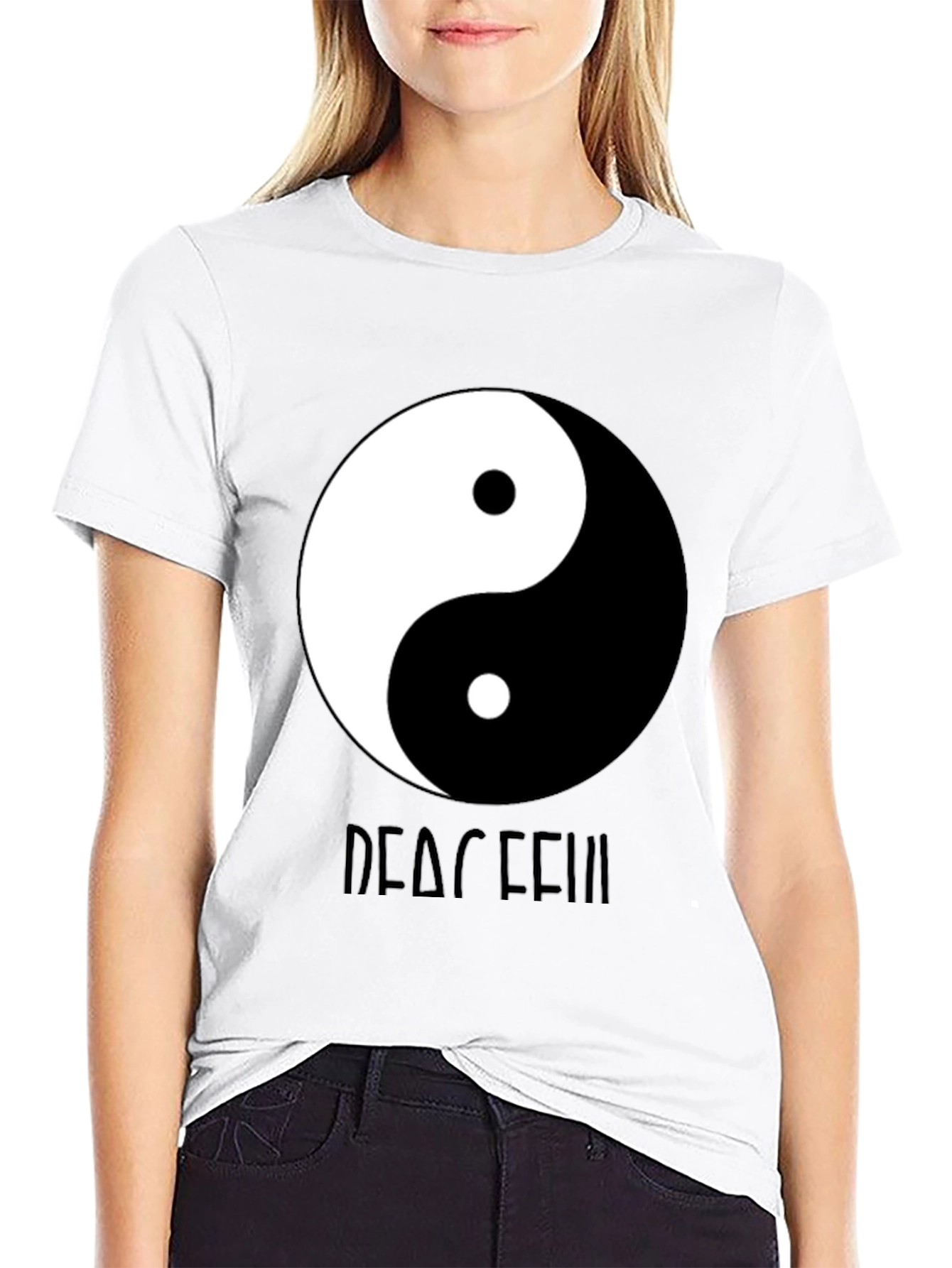 Yin Yang Peaceful Graphic Tee - Unisex