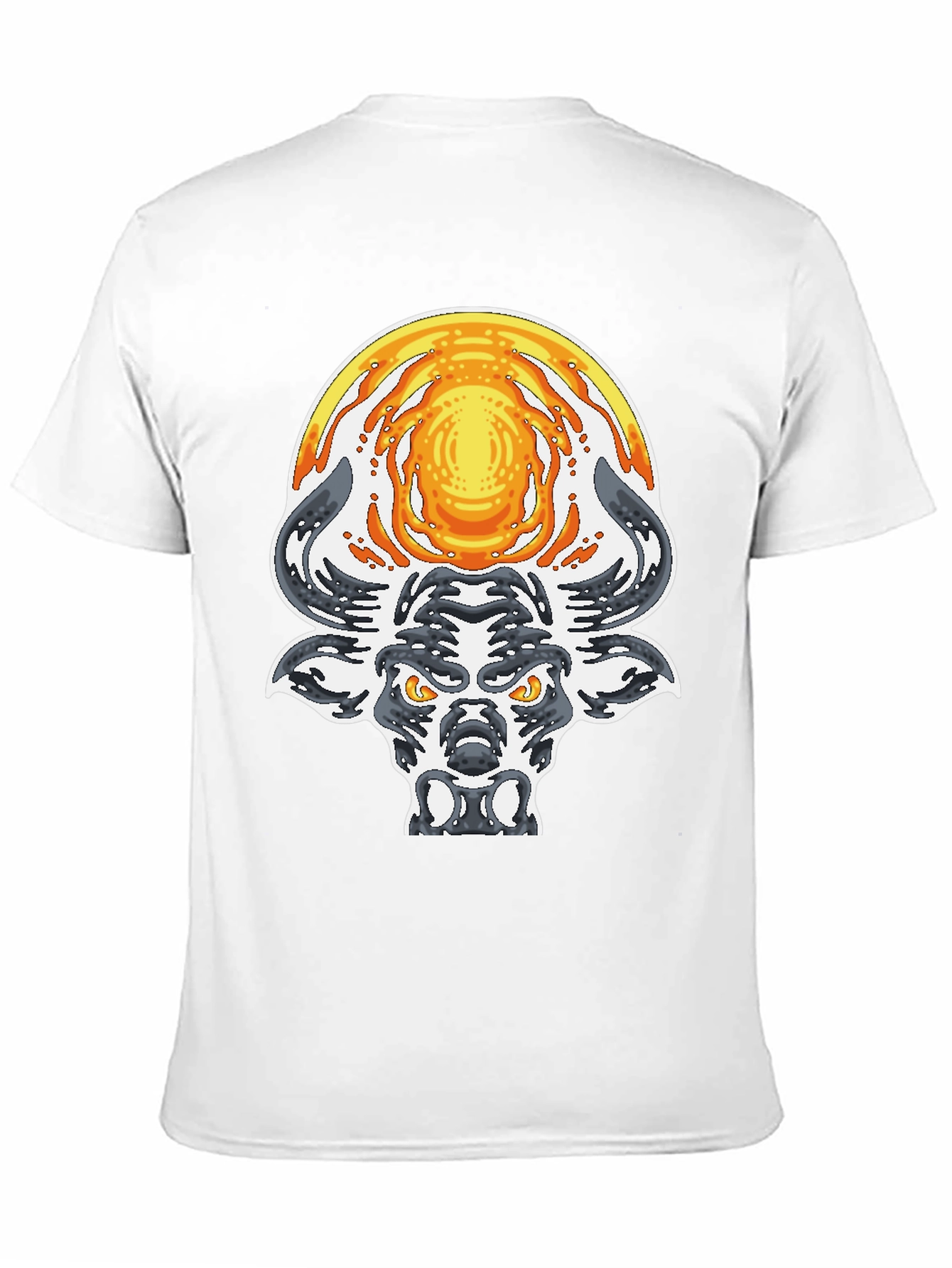 Bull with Sun Graphic Tee