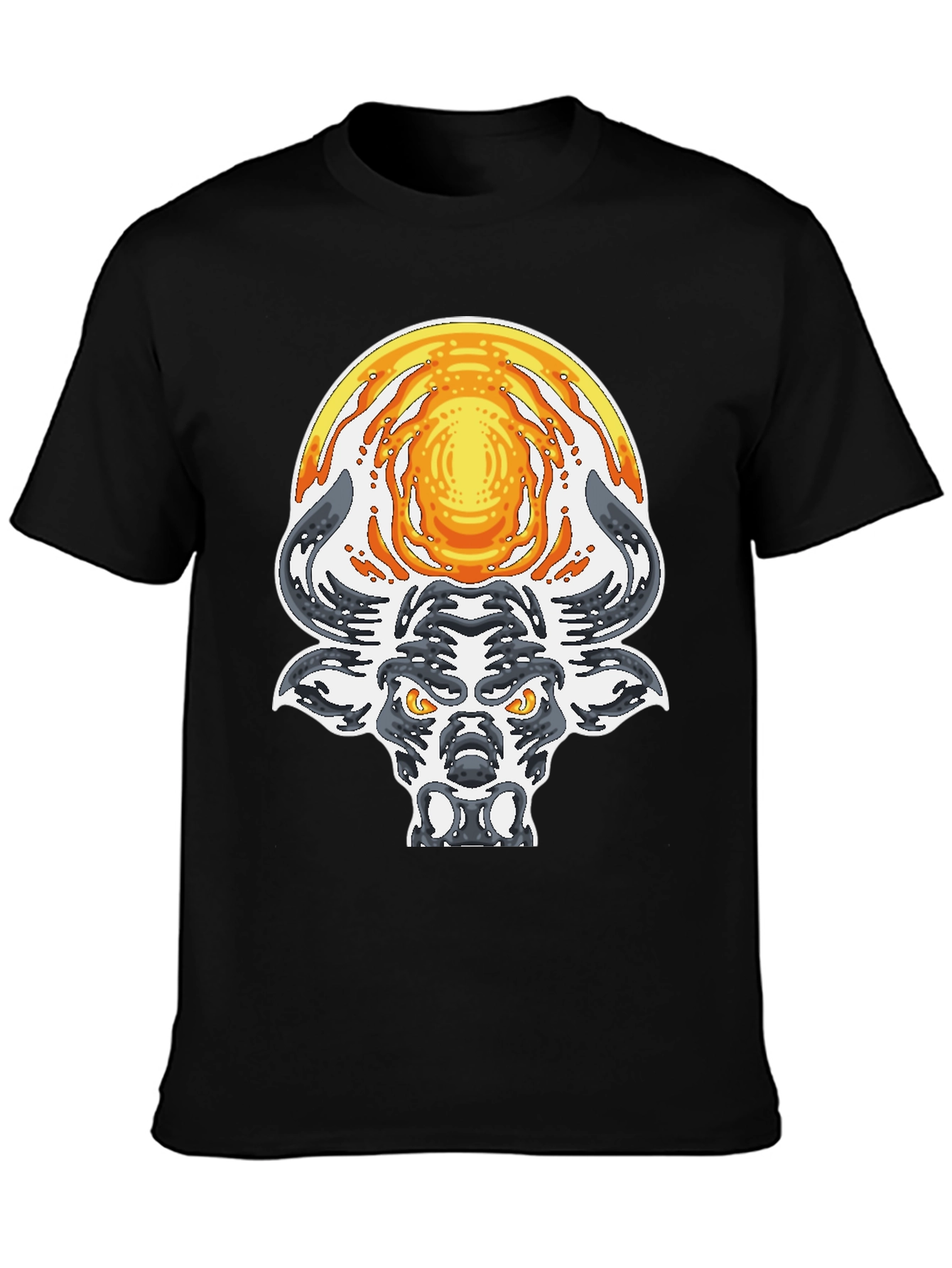Bull with Sun Graphic Tee