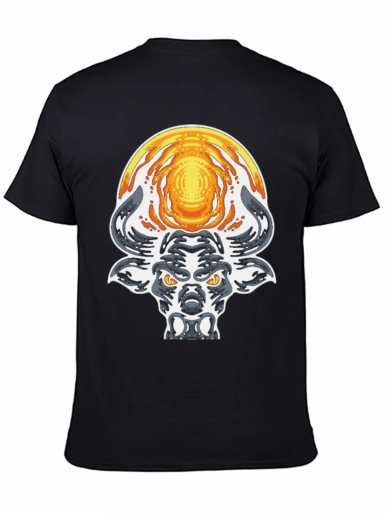 Bull with Sun Graphic Tee