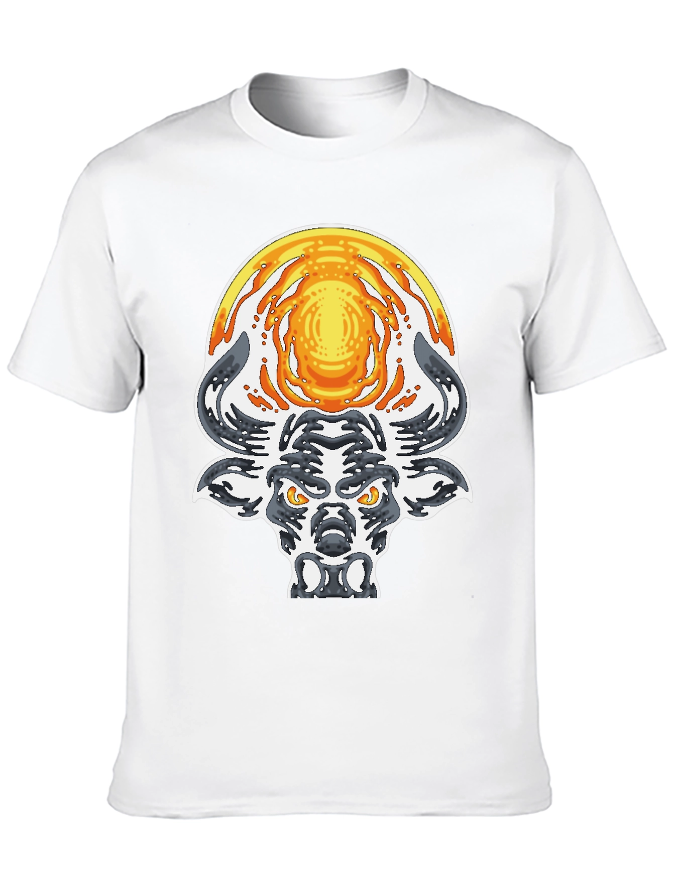 Bull with Sun Graphic Tee