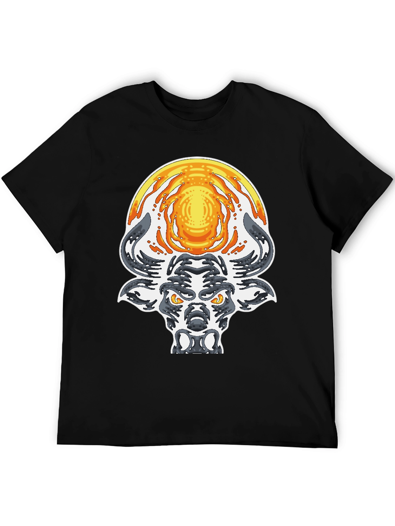 Bull with Sun Graphic Tee