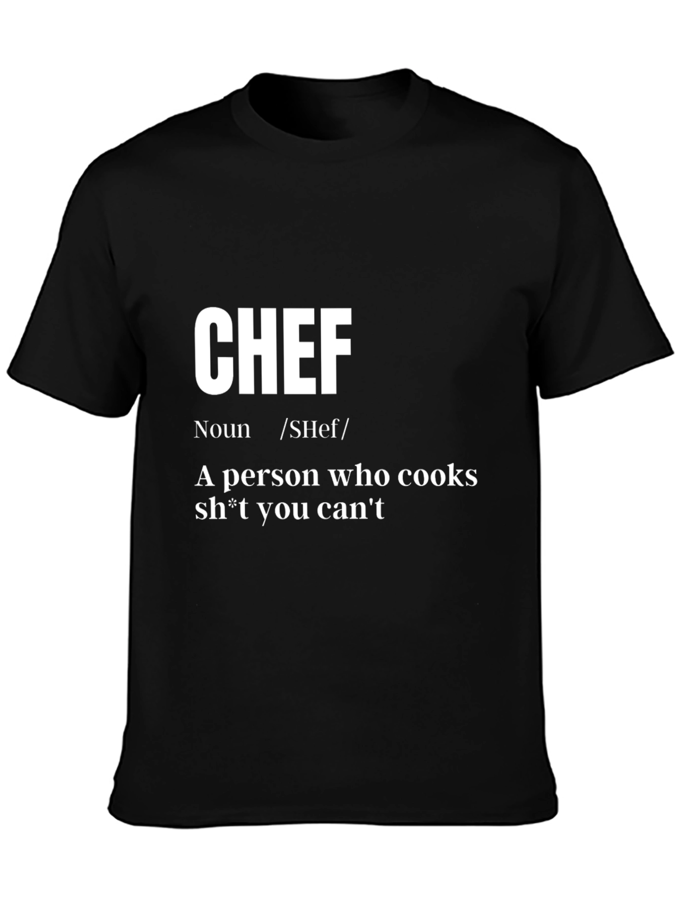 Chef Definition T-Shirt - Funny Cook Tee