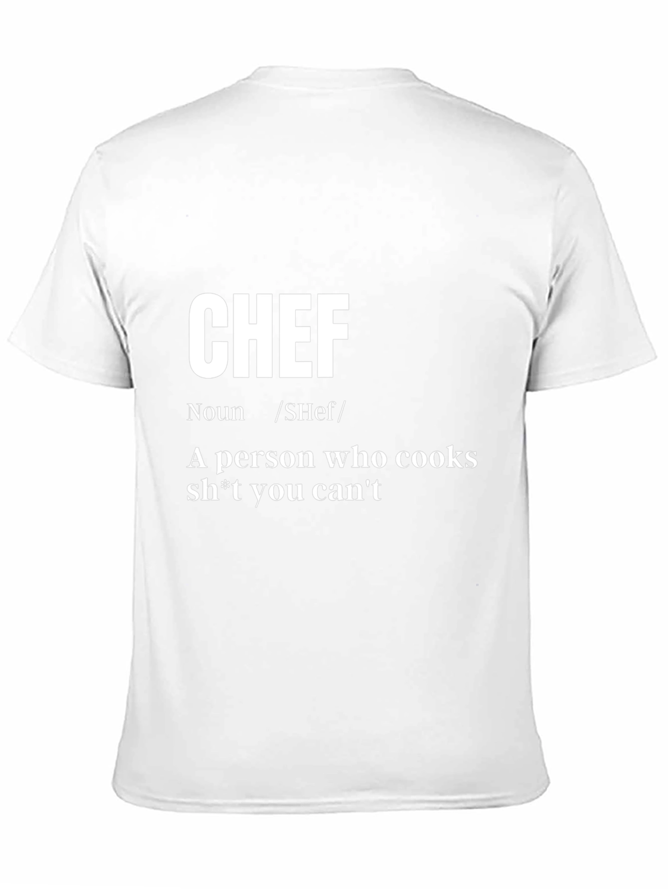 Chef Definition T-Shirt - Funny Cook Tee