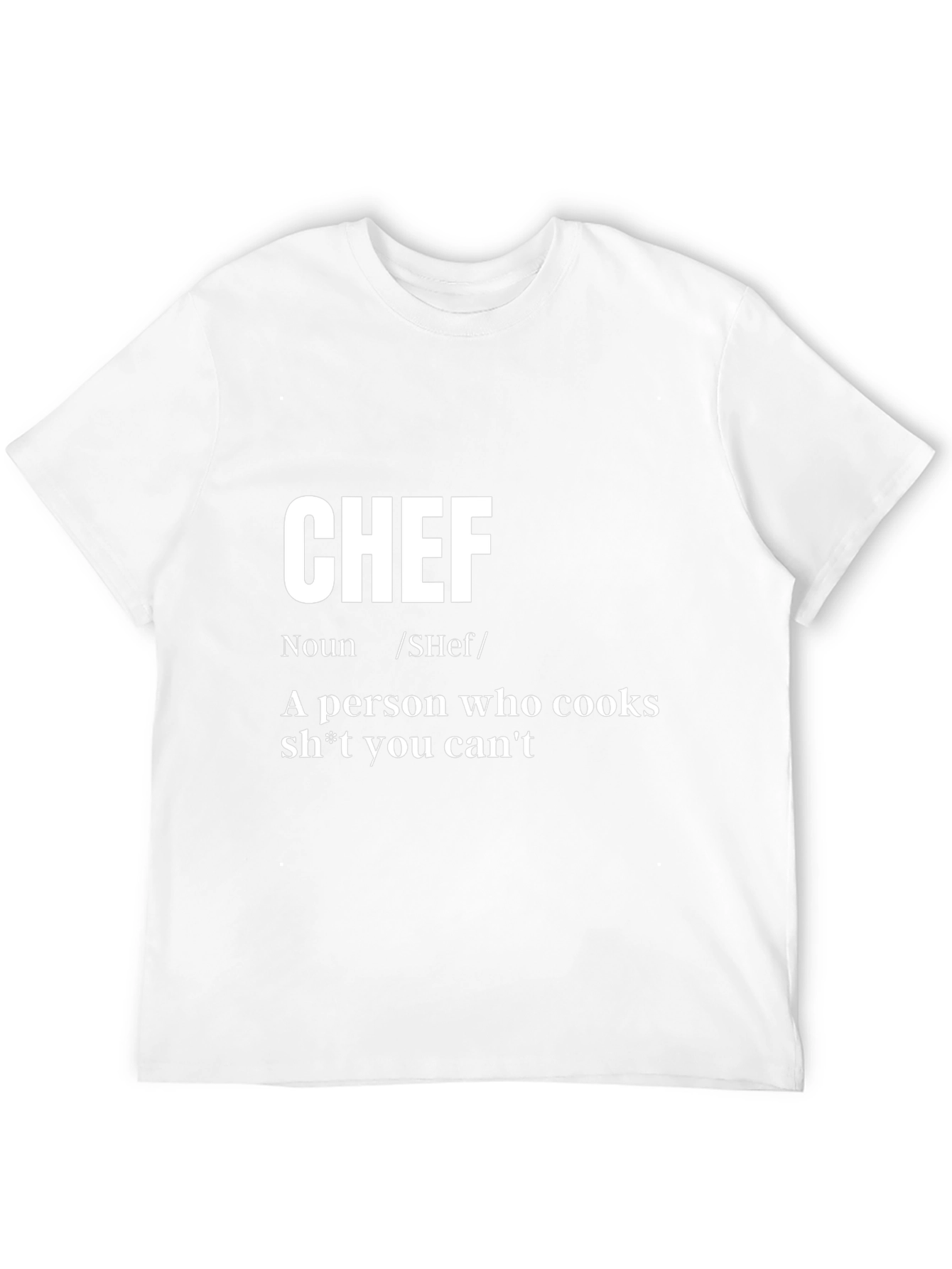 Chef Definition T-Shirt - Funny Cook Tee