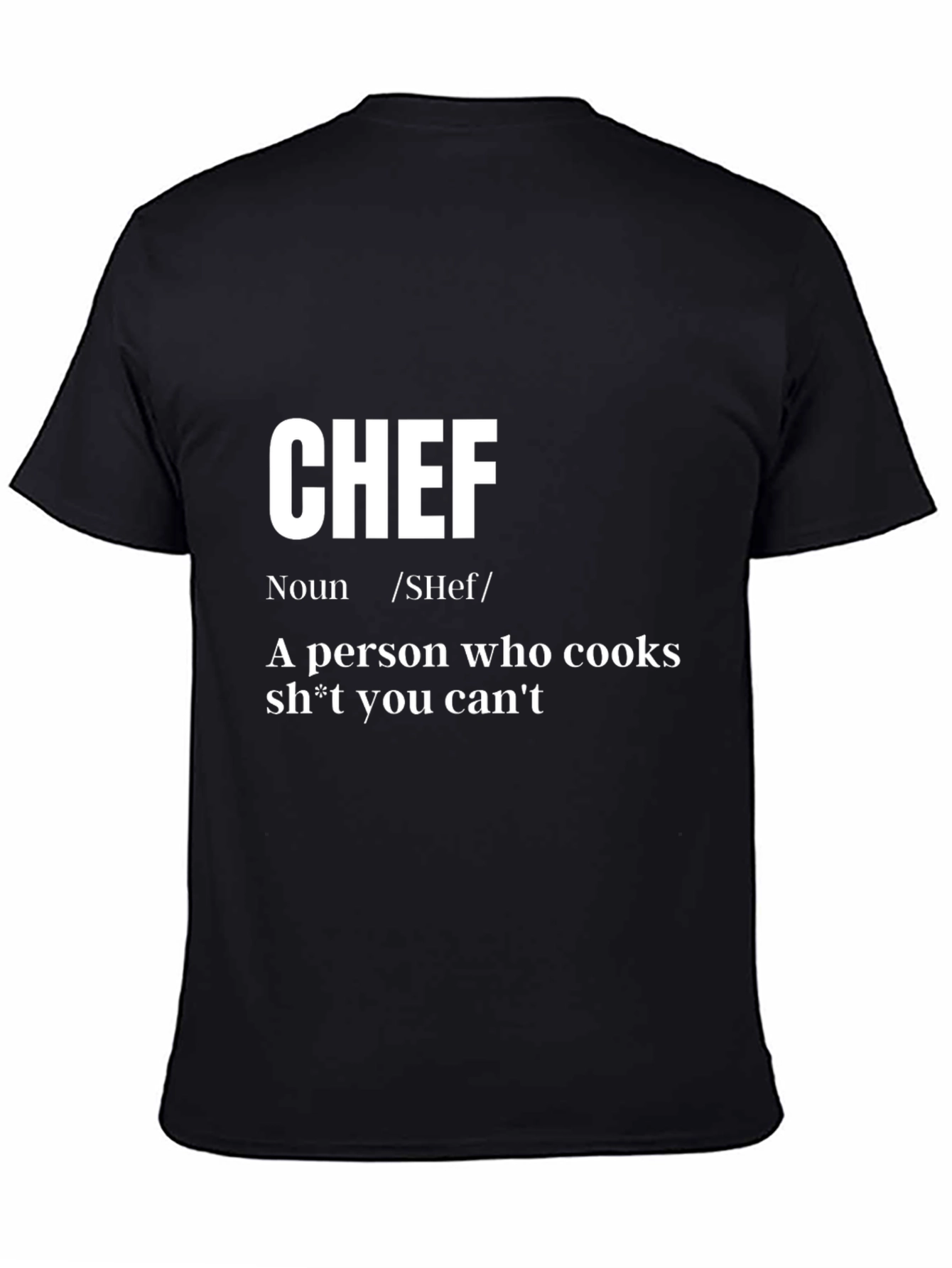 Chef Definition T-Shirt - Funny Cook Tee