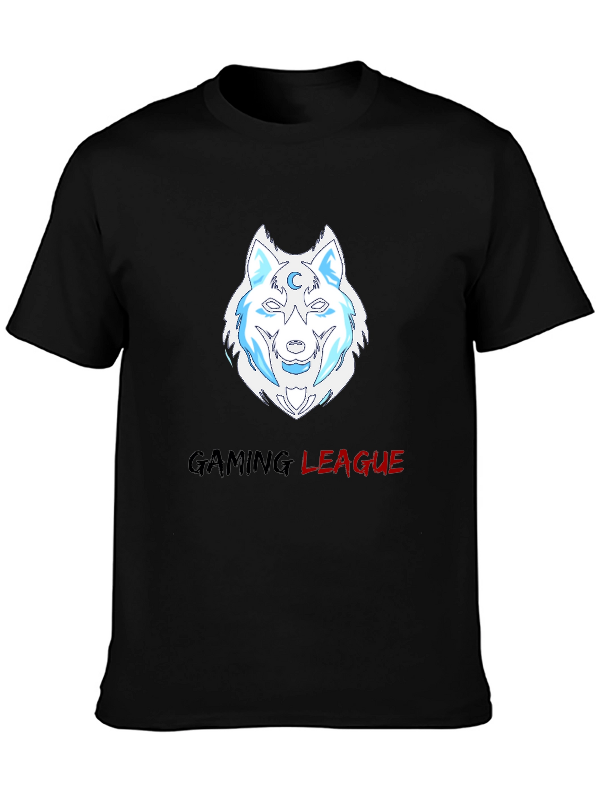Gaming League Wolf T-Shirt - Cool Gamer Tee