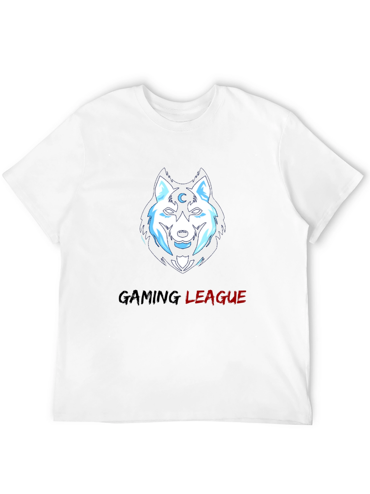 Gaming League Wolf T-Shirt - Cool Gamer Tee