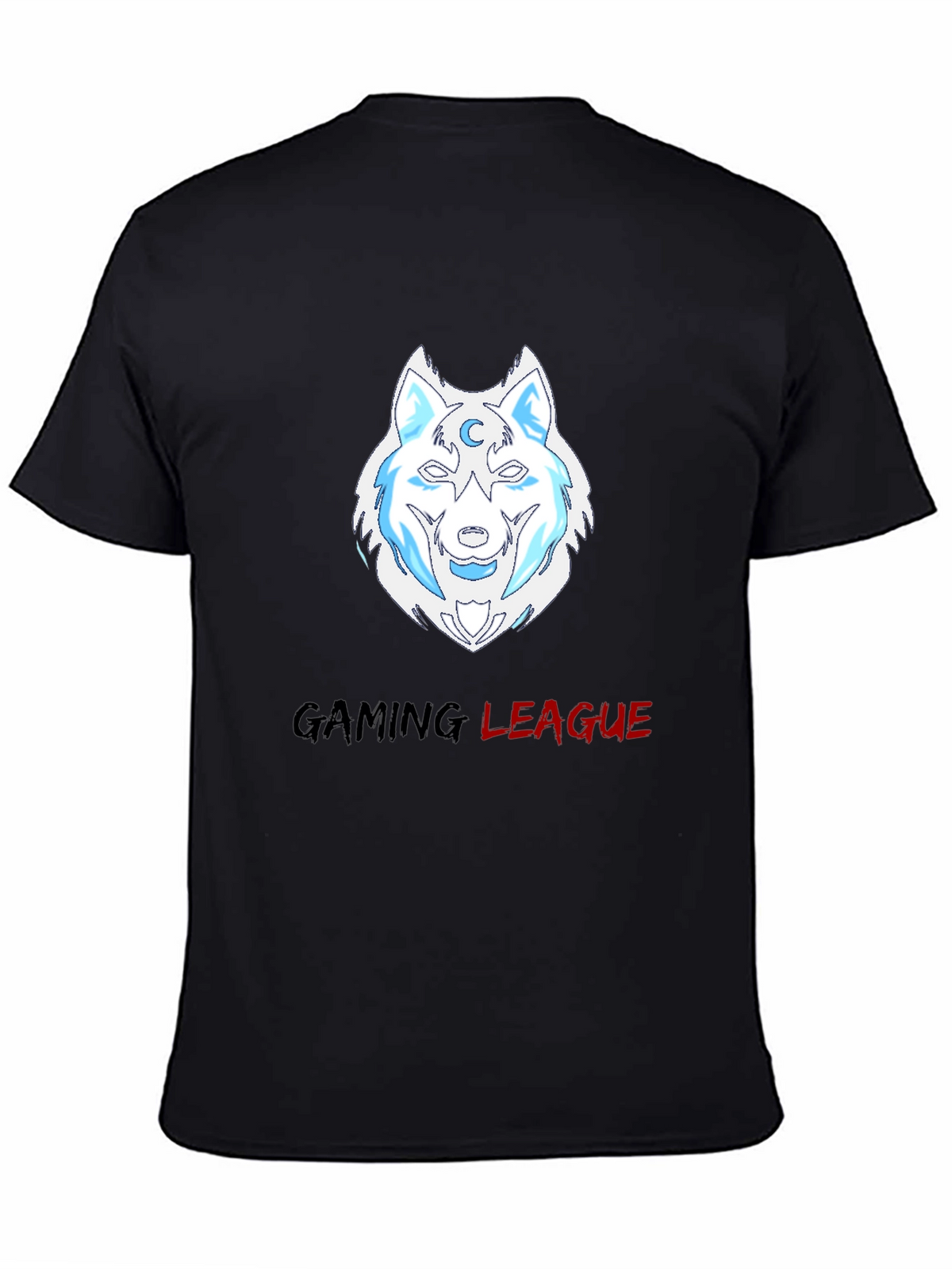 Gaming League Wolf T-Shirt - Cool Gamer Tee
