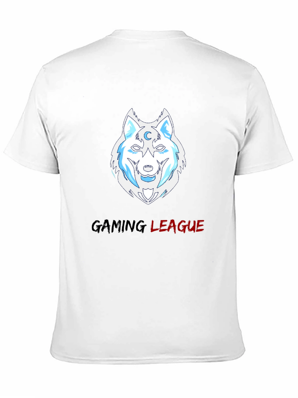 Gaming League Wolf T-Shirt - Cool Gamer Tee