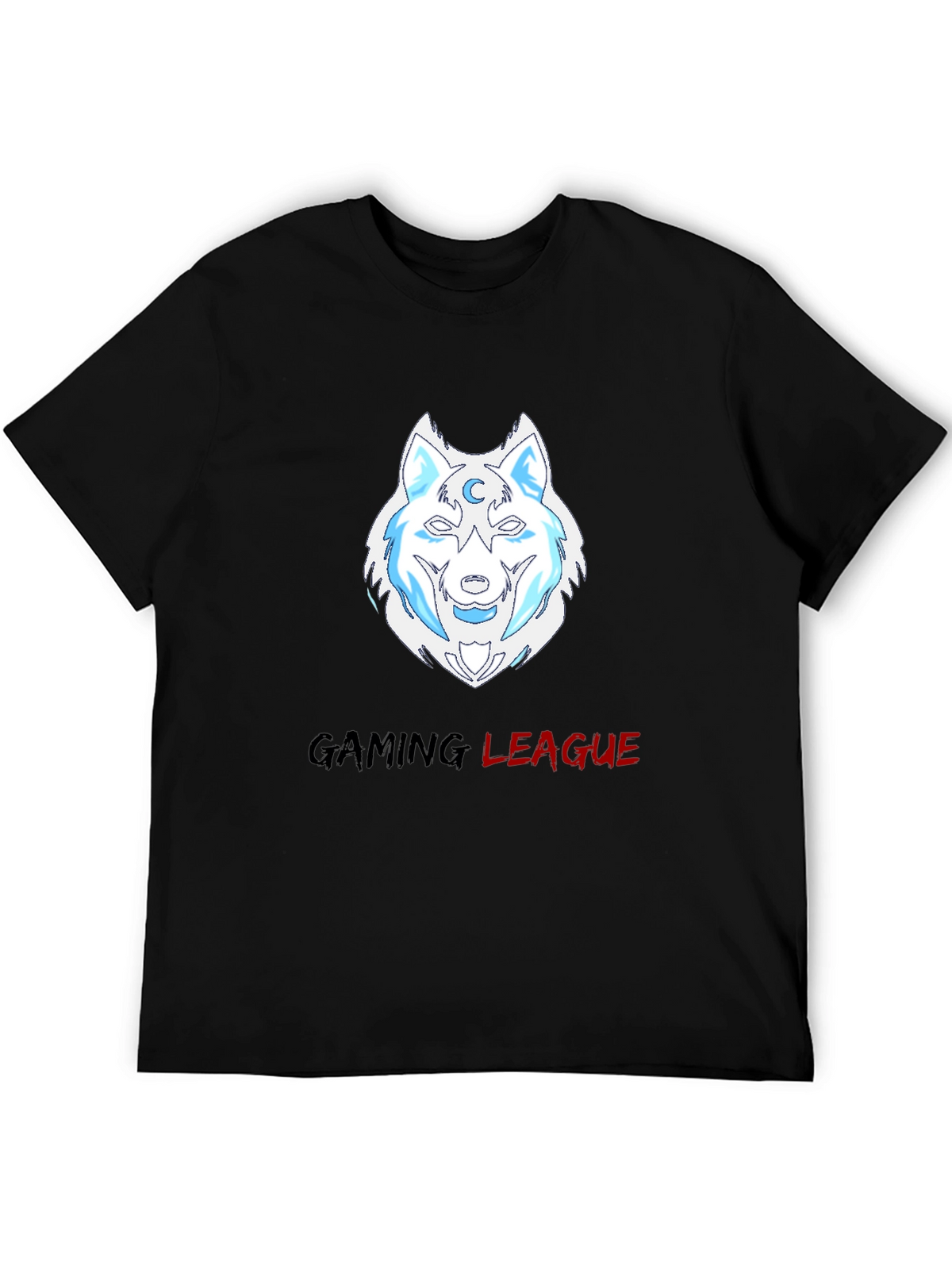 Gaming League Wolf T-Shirt - Cool Gamer Tee