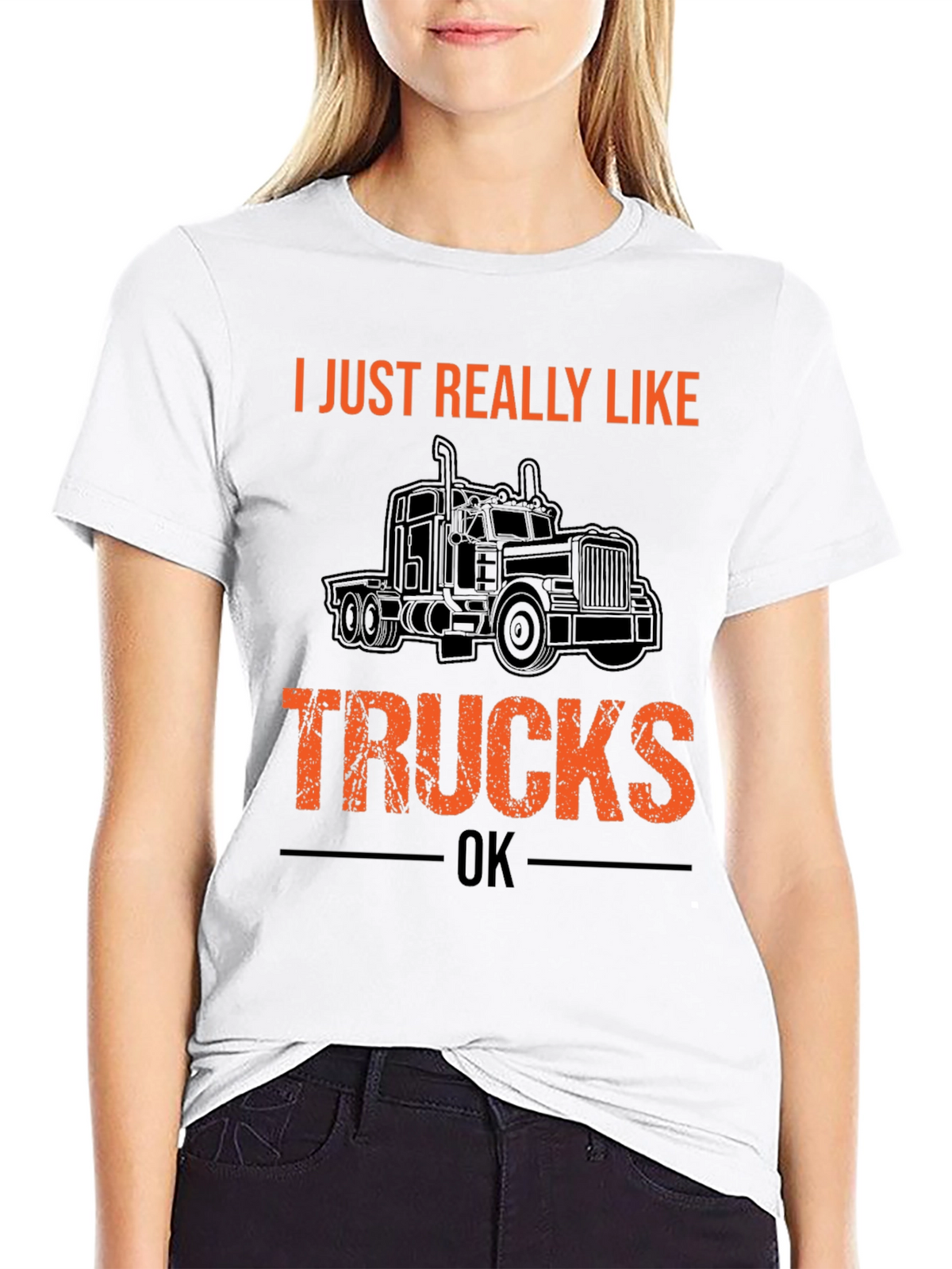I Just Really Like Trucks Mens T-Shirt