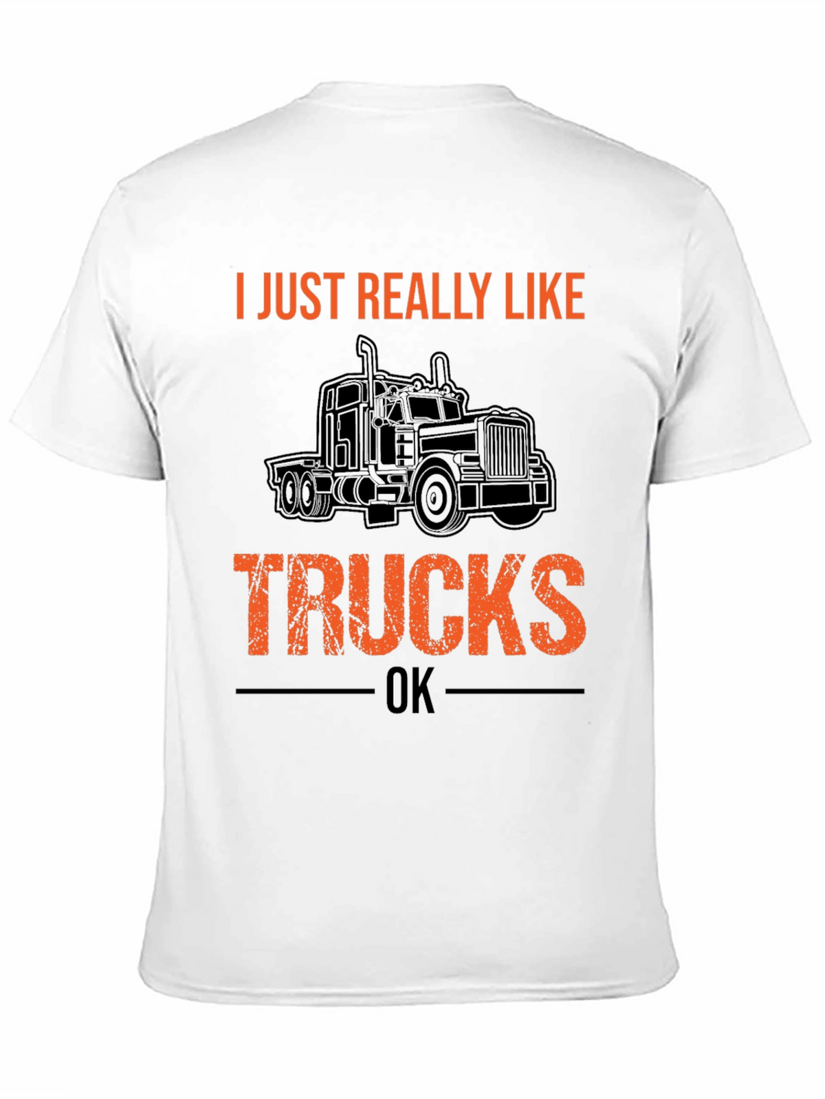 I Just Really Like Trucks Mens T-Shirt