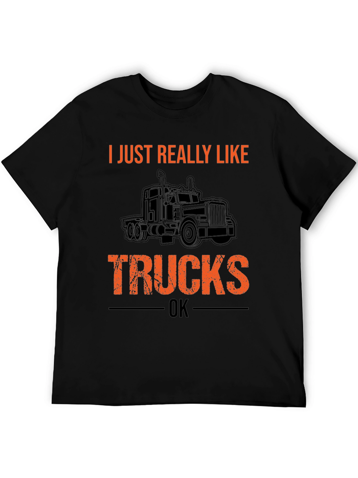 I Just Really Like Trucks Mens T-Shirt