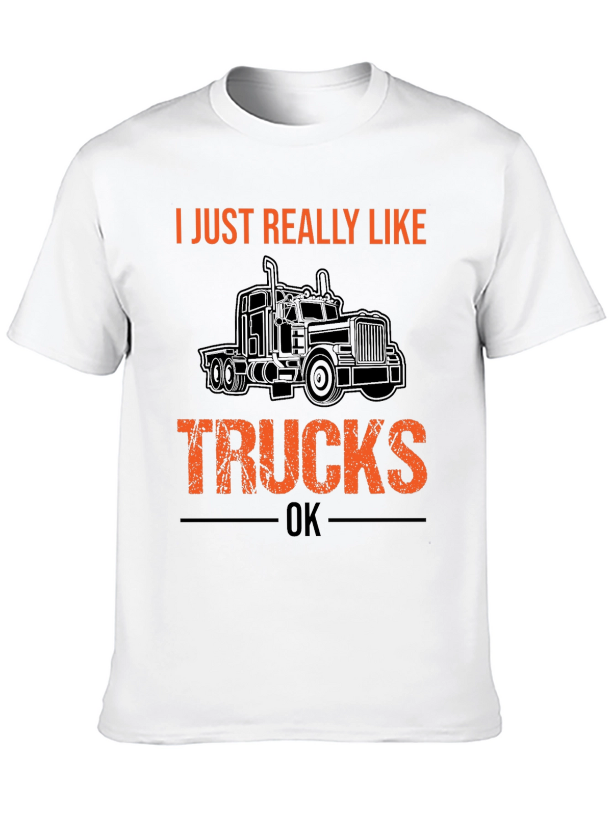I Just Really Like Trucks Mens T-Shirt