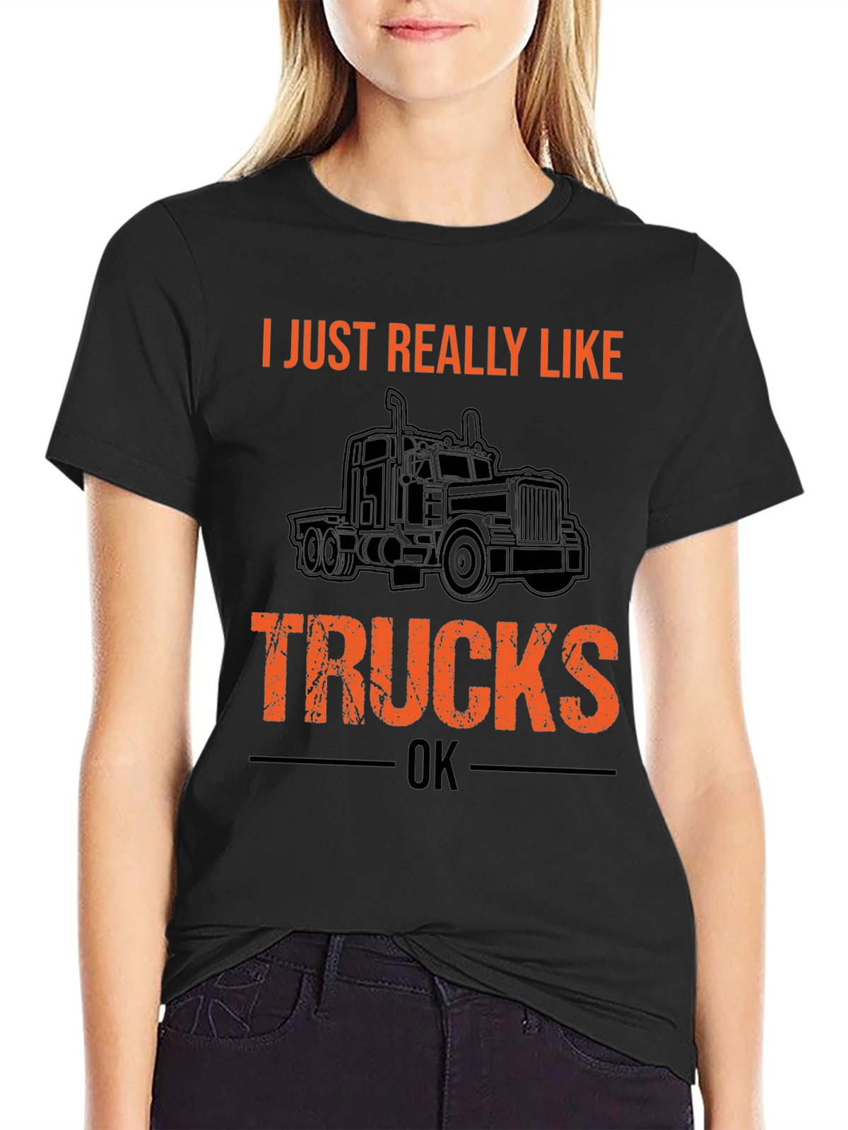 I Just Really Like Trucks Mens T-Shirt