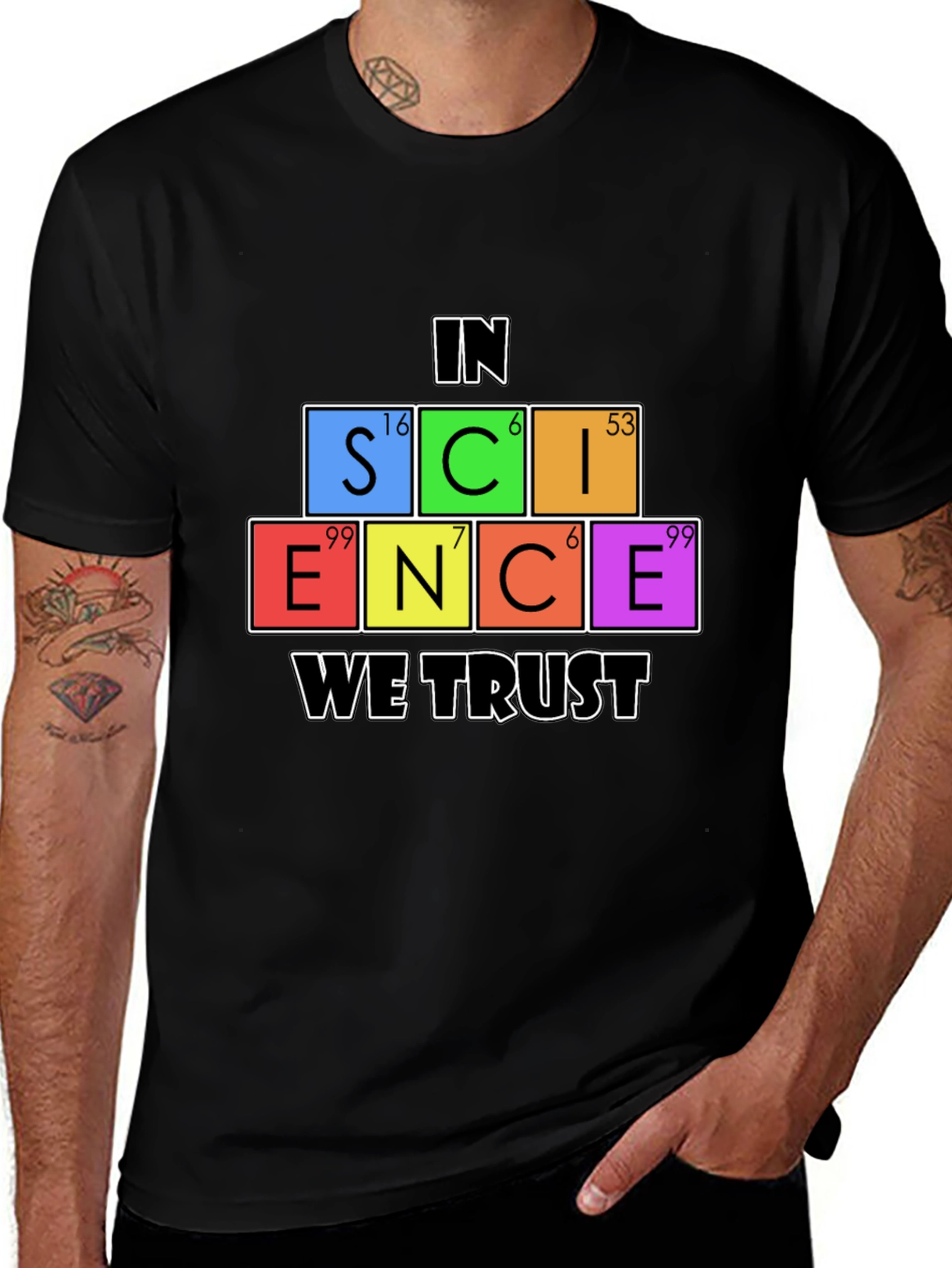 Science We Trust Graphic T-Shirt