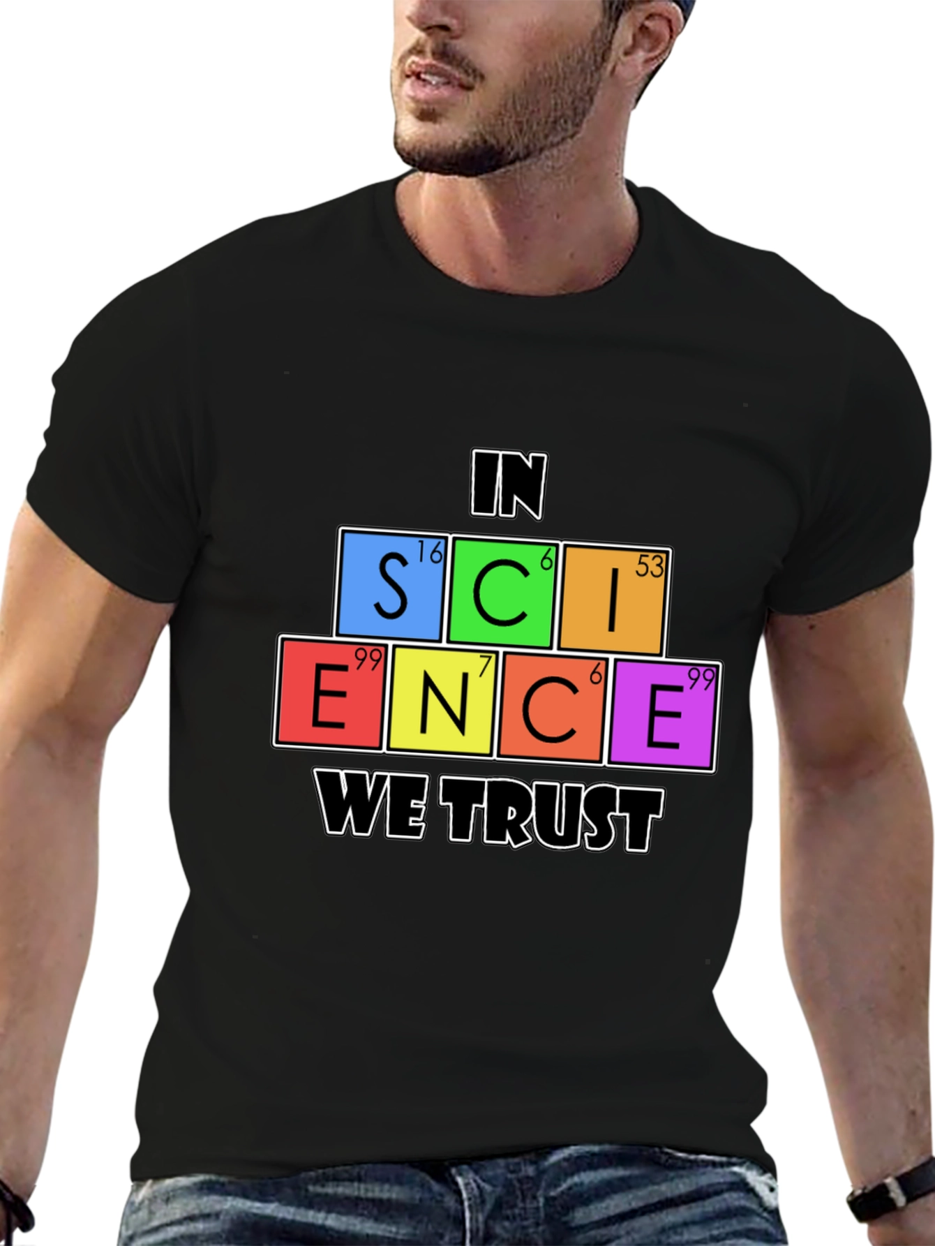 Science We Trust Graphic T-Shirt