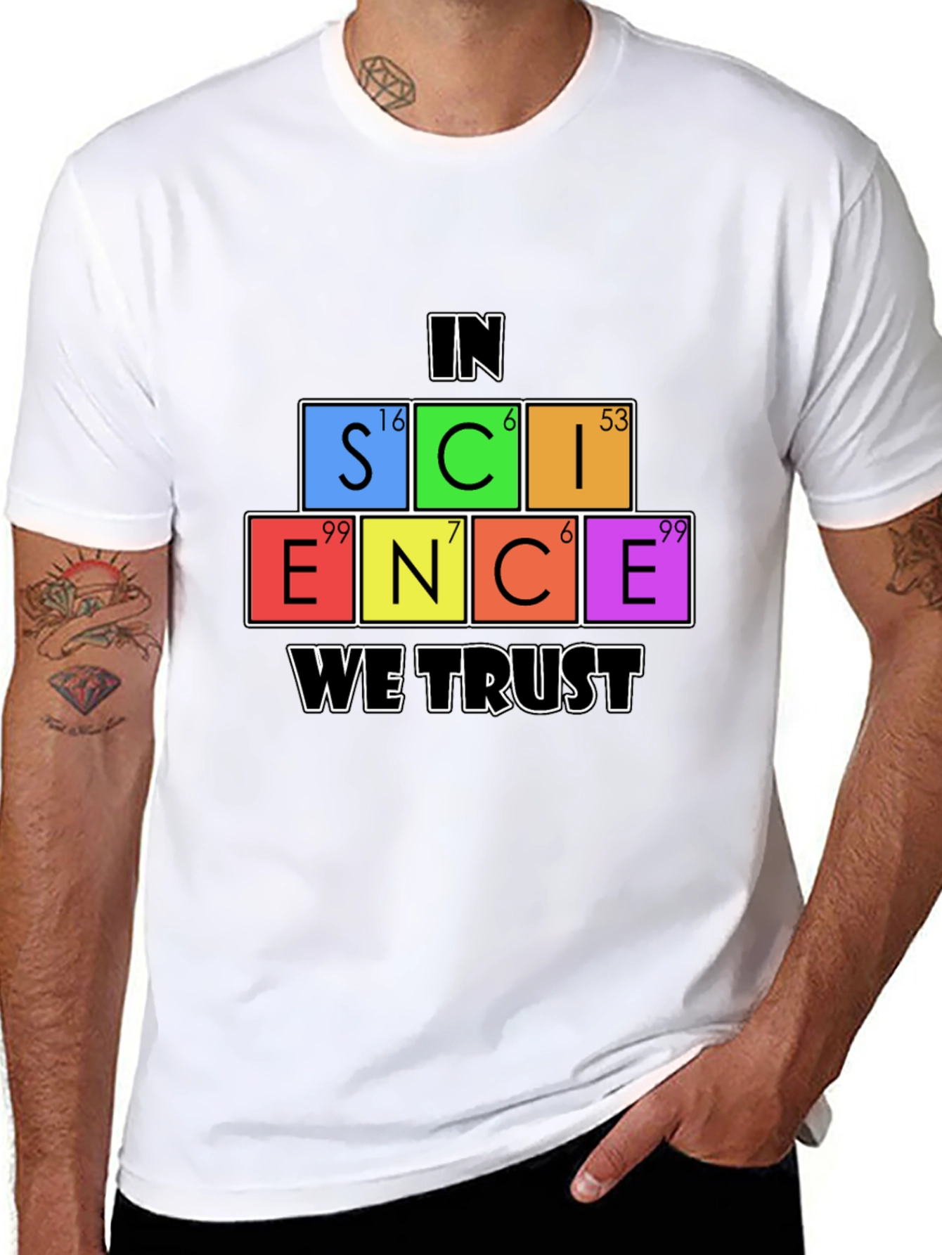 Science We Trust Graphic T-Shirt