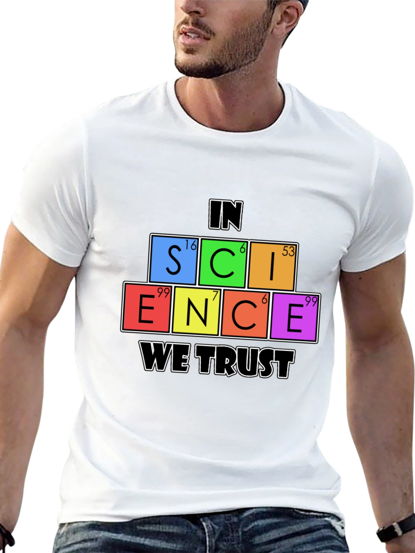 Science We Trust Graphic T-Shirt