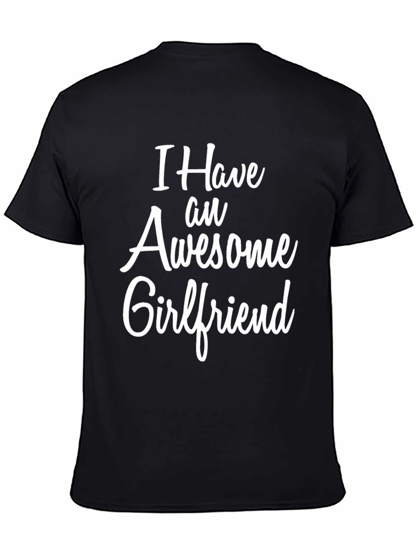 Awesome Girlfriend Graphic Tee - Black T-Shirt