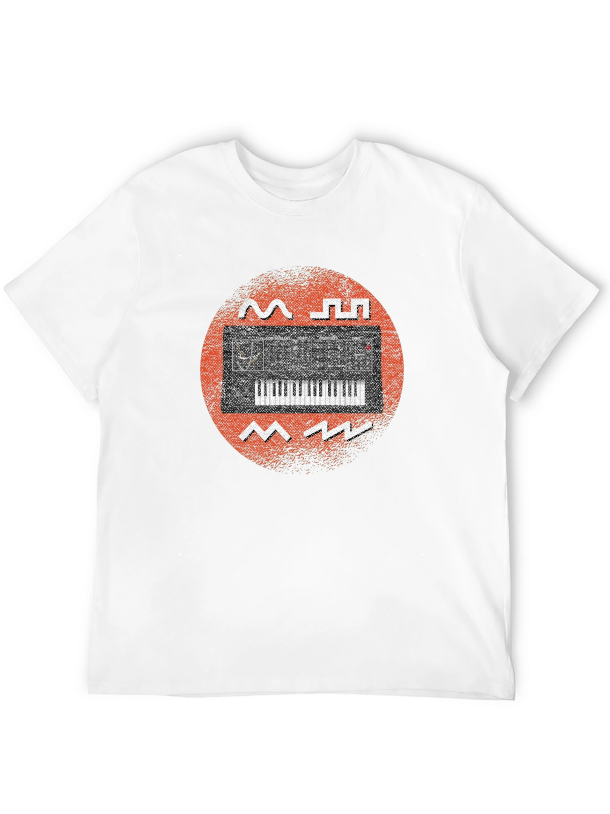 Synthwave Keyboard Graphic Tee