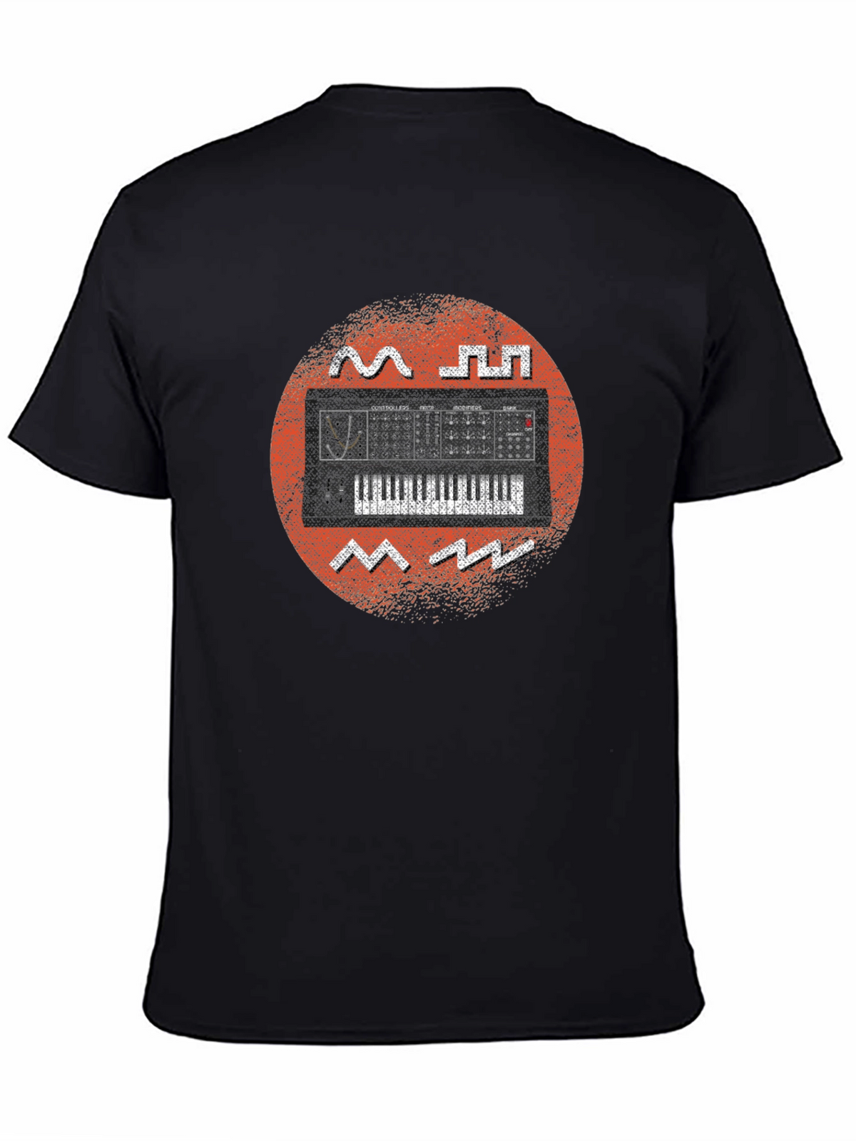 Synthwave Keyboard Graphic Tee