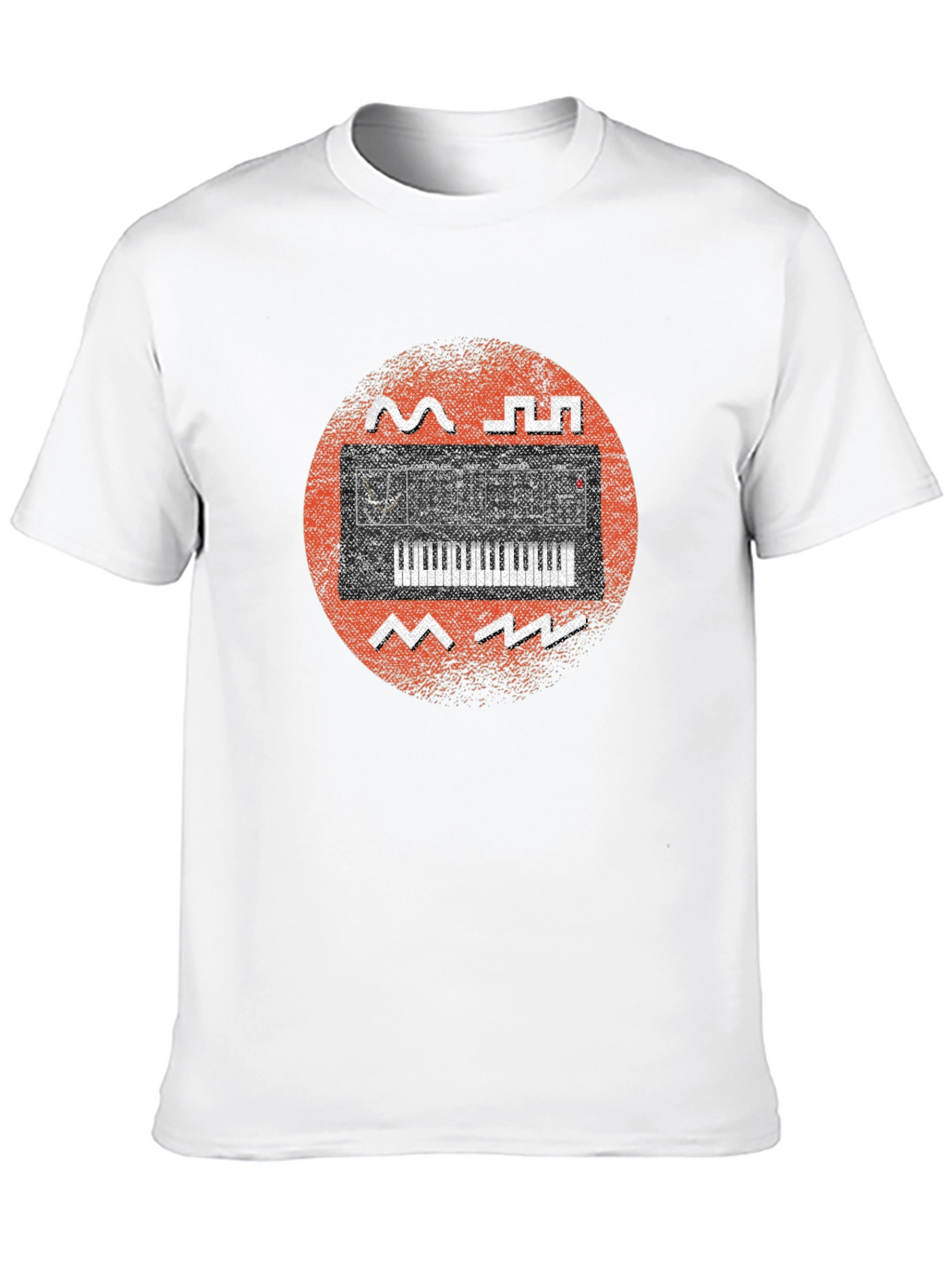 Synthwave Keyboard Graphic Tee