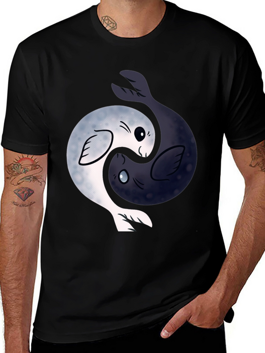 Yin Yang Seal T-Shirt - Balance & Harmony