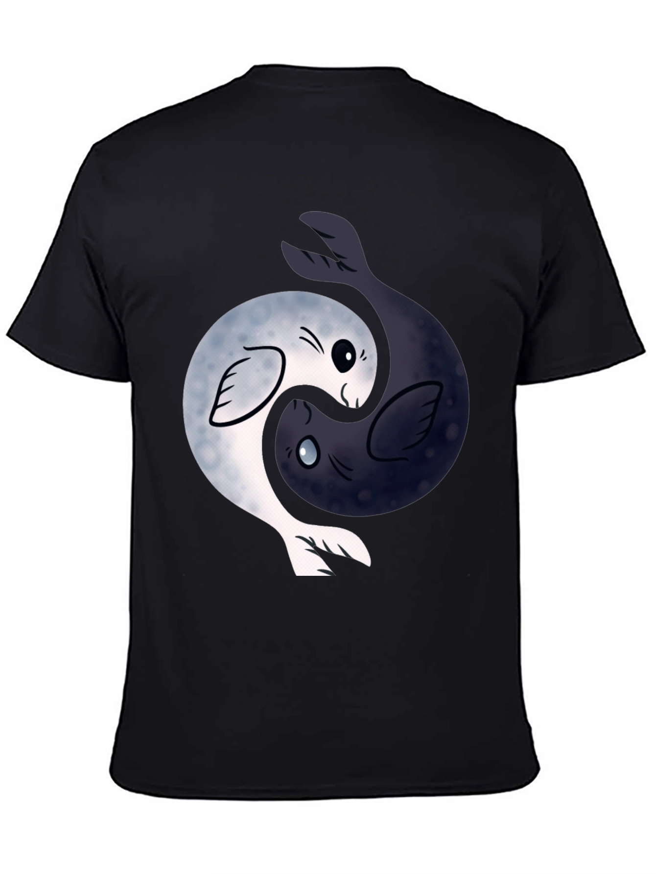 Yin Yang Seal T-Shirt - Balance & Harmony