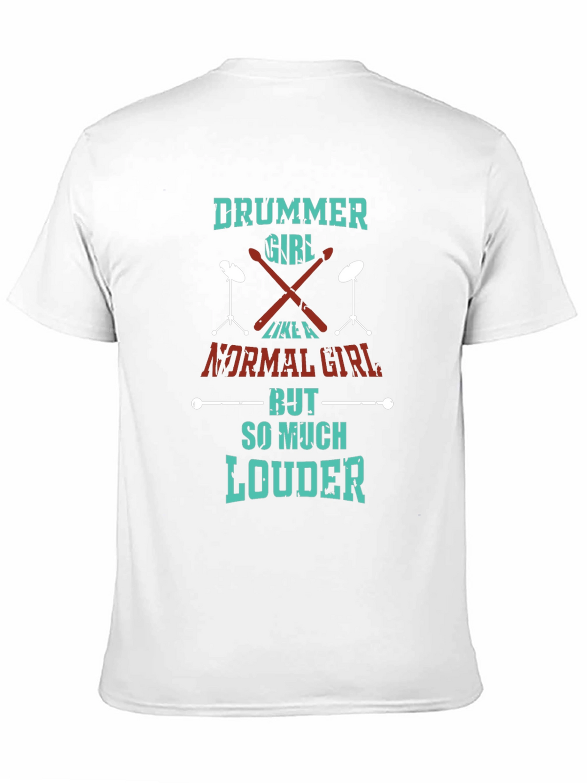 Drummer Girl T-Shirt - So Much Louder