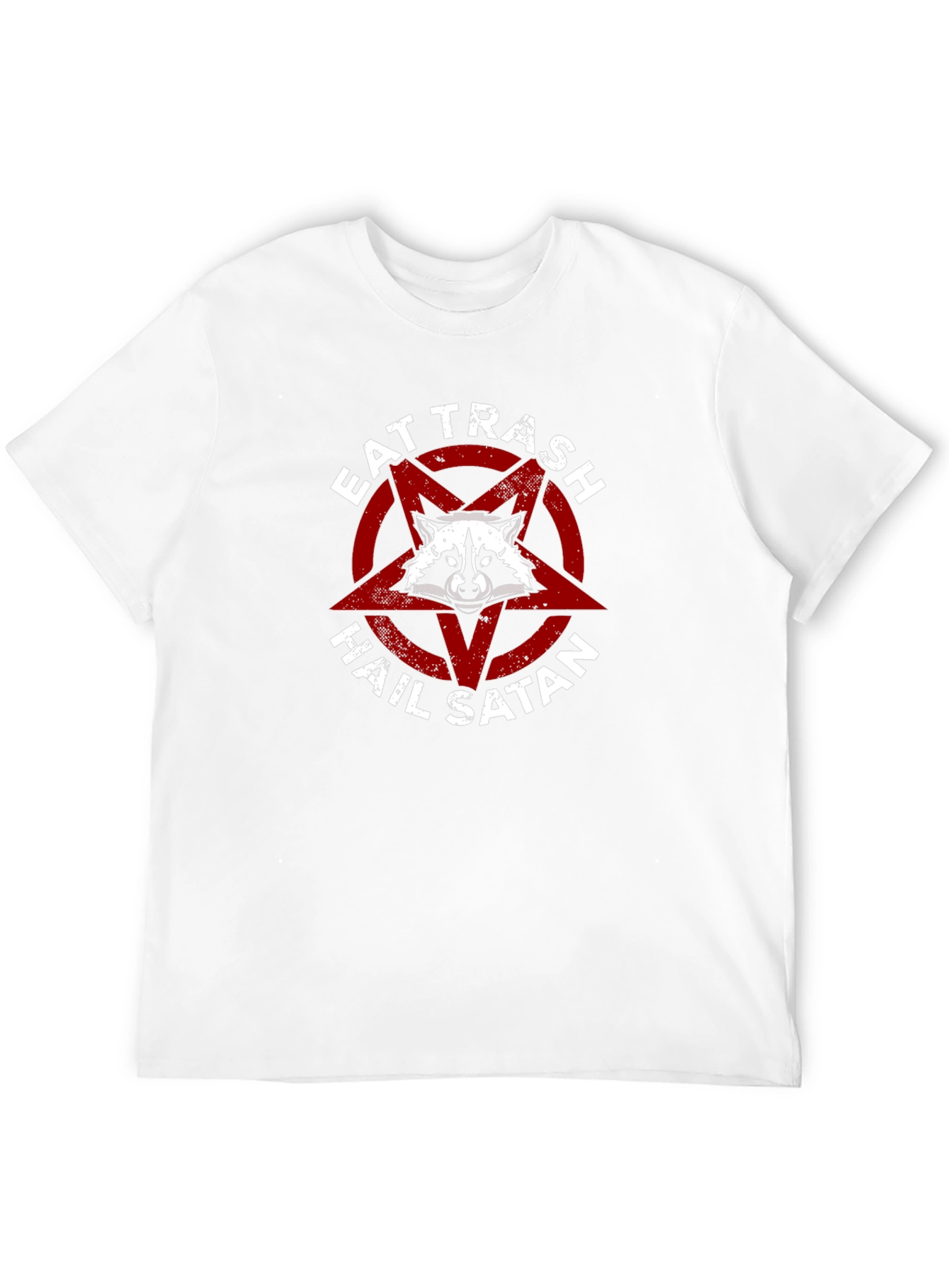 Eat Trash Hail Satan Graphic T-Shirt