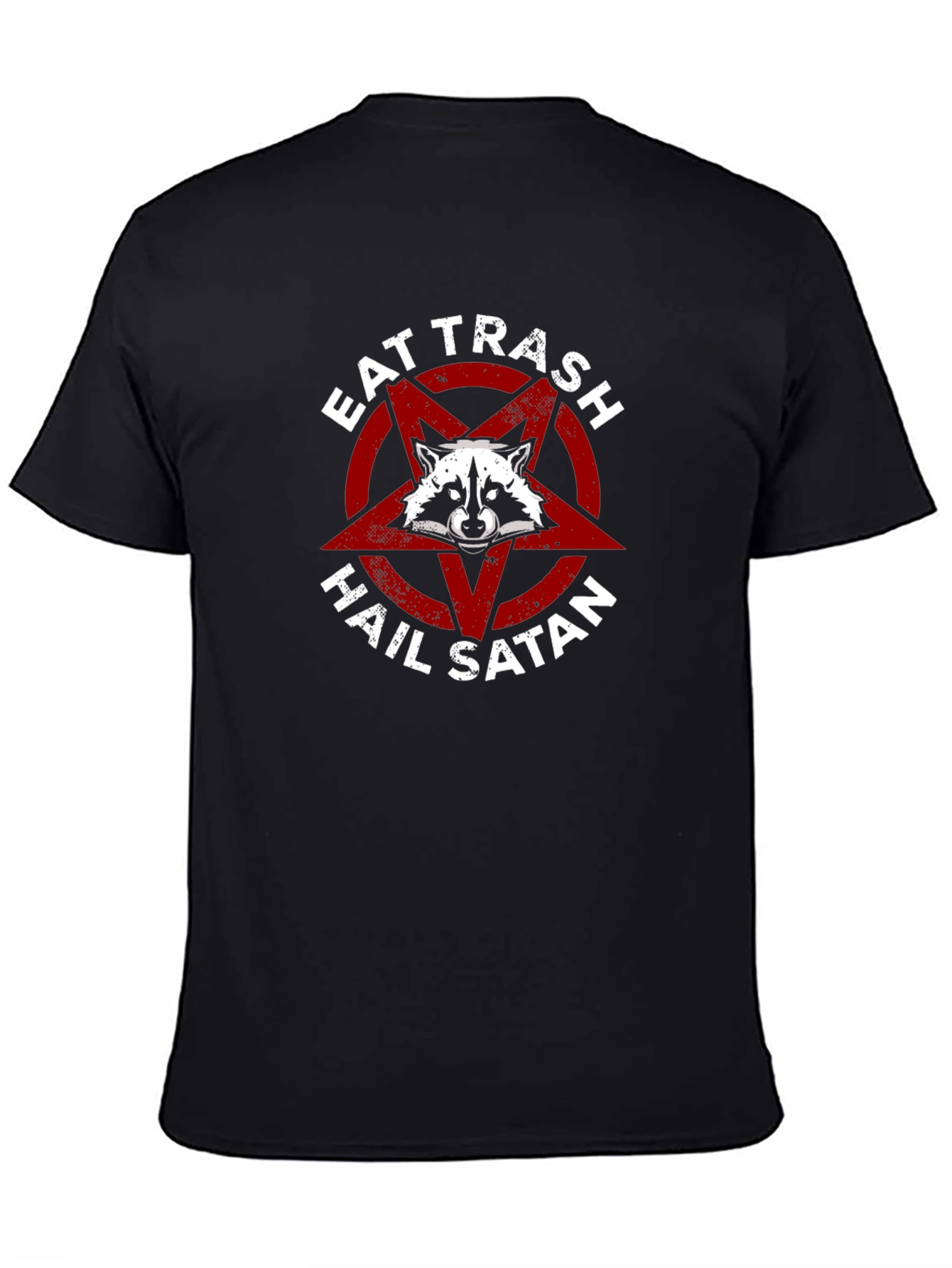 Eat Trash Hail Satan Graphic T-Shirt