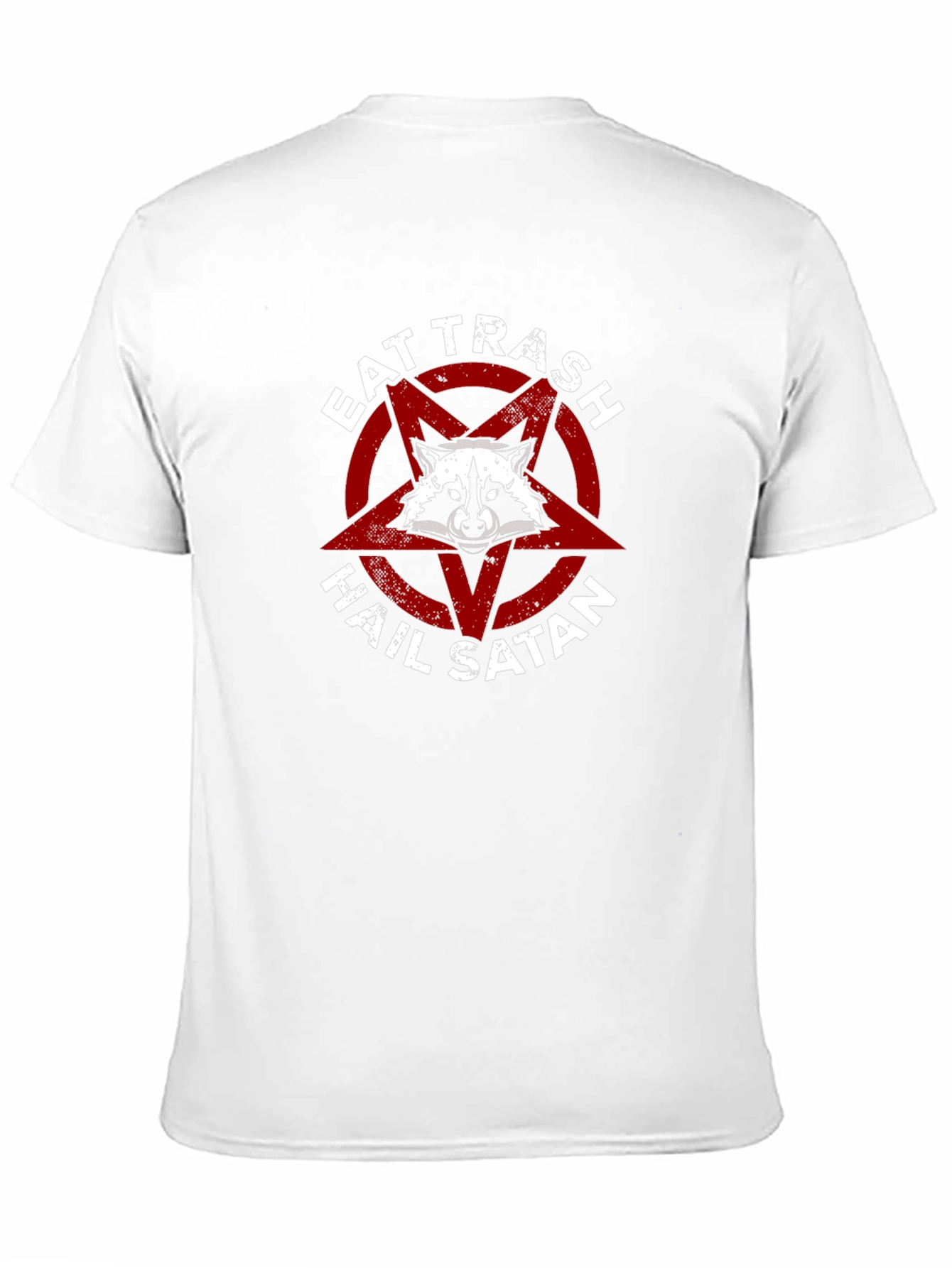 Eat Trash Hail Satan Graphic T-Shirt