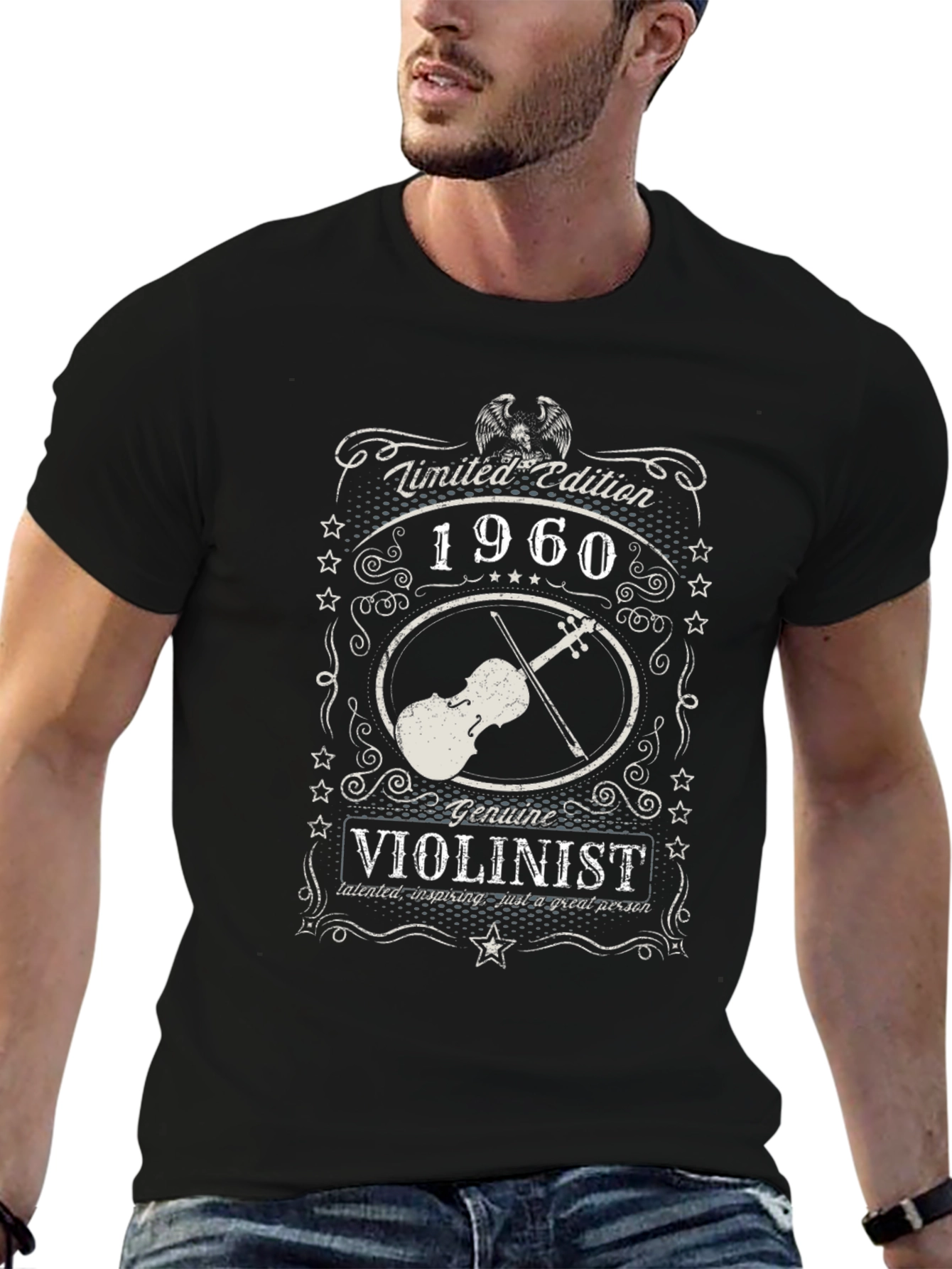 Limited Edition 1960 Genuine Violinist T-Shirt