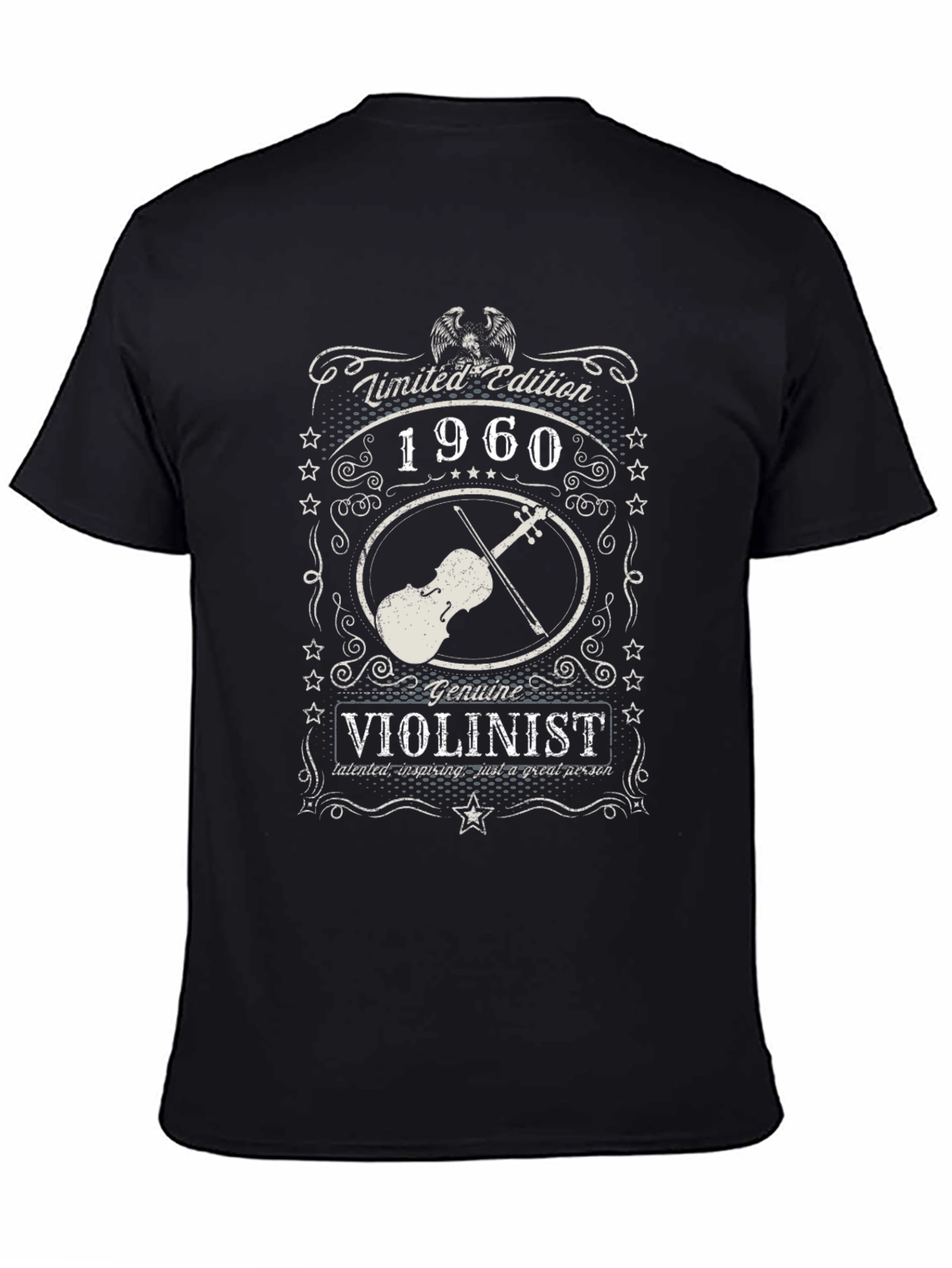 Limited Edition 1960 Genuine Violinist T-Shirt