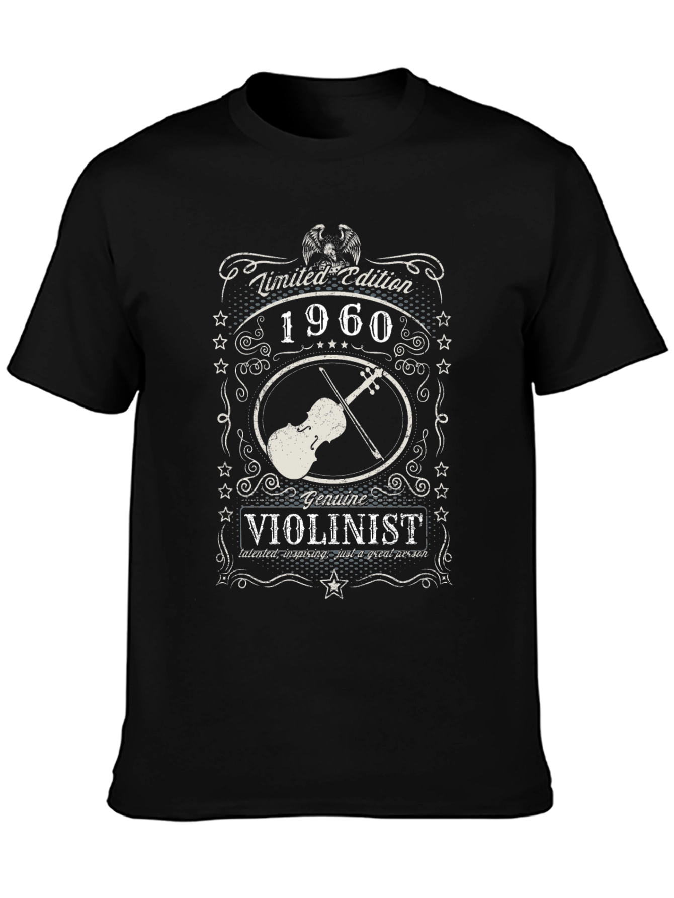 Limited Edition 1960 Genuine Violinist T-Shirt