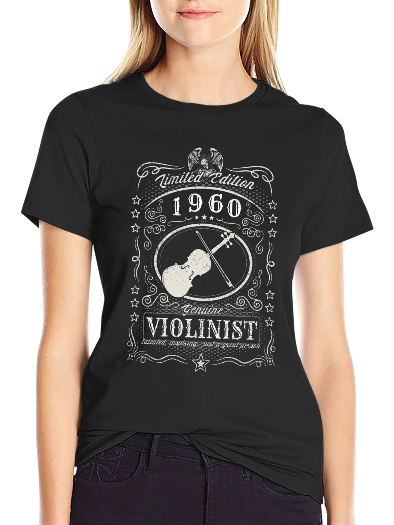 Limited Edition 1960 Genuine Violinist T-Shirt