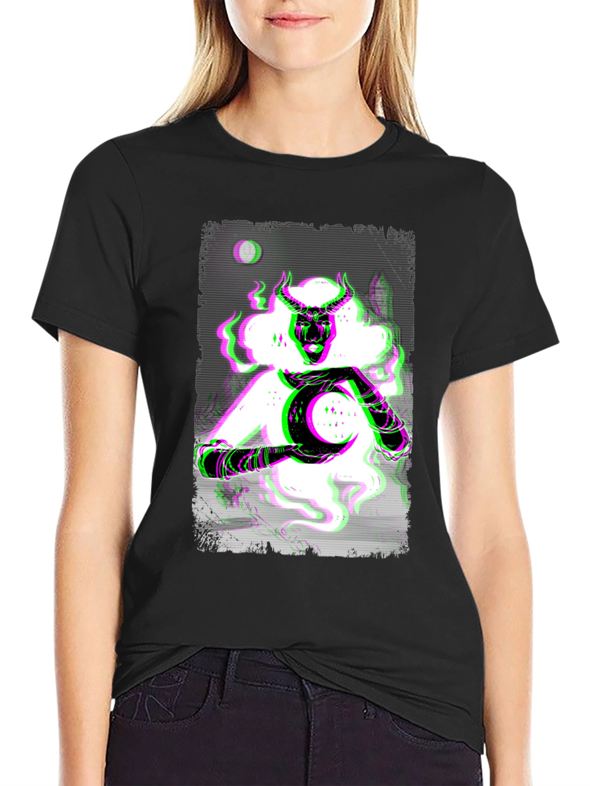 Mystic Woman Graphic Print T-Shirt