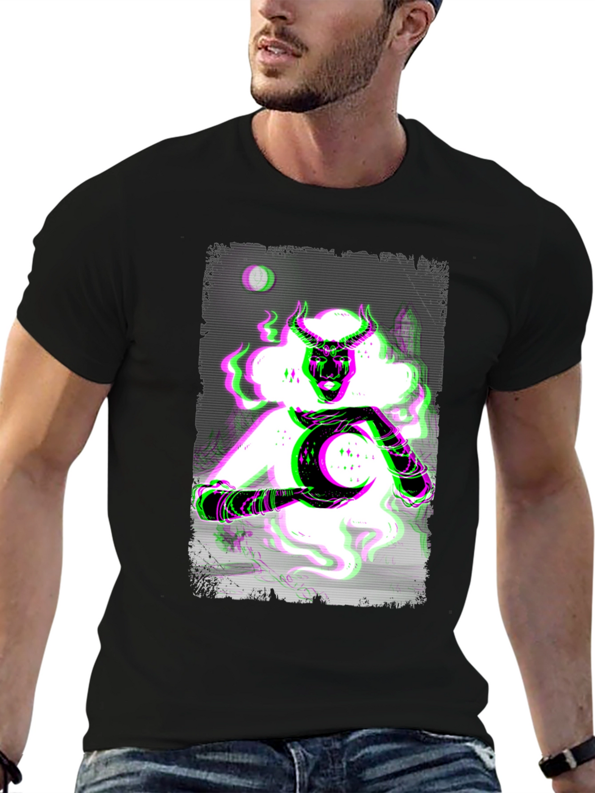 Mystic Woman Graphic Print T-Shirt