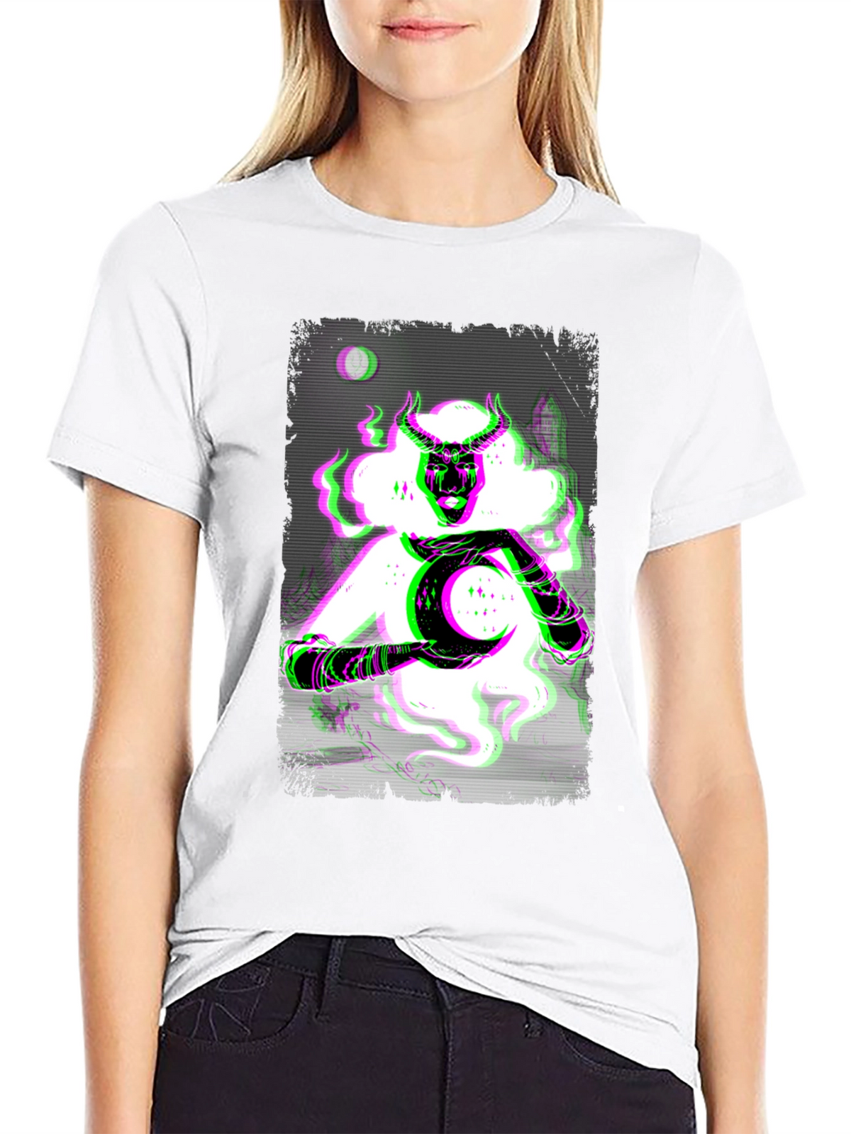 Mystic Woman Graphic Print T-Shirt