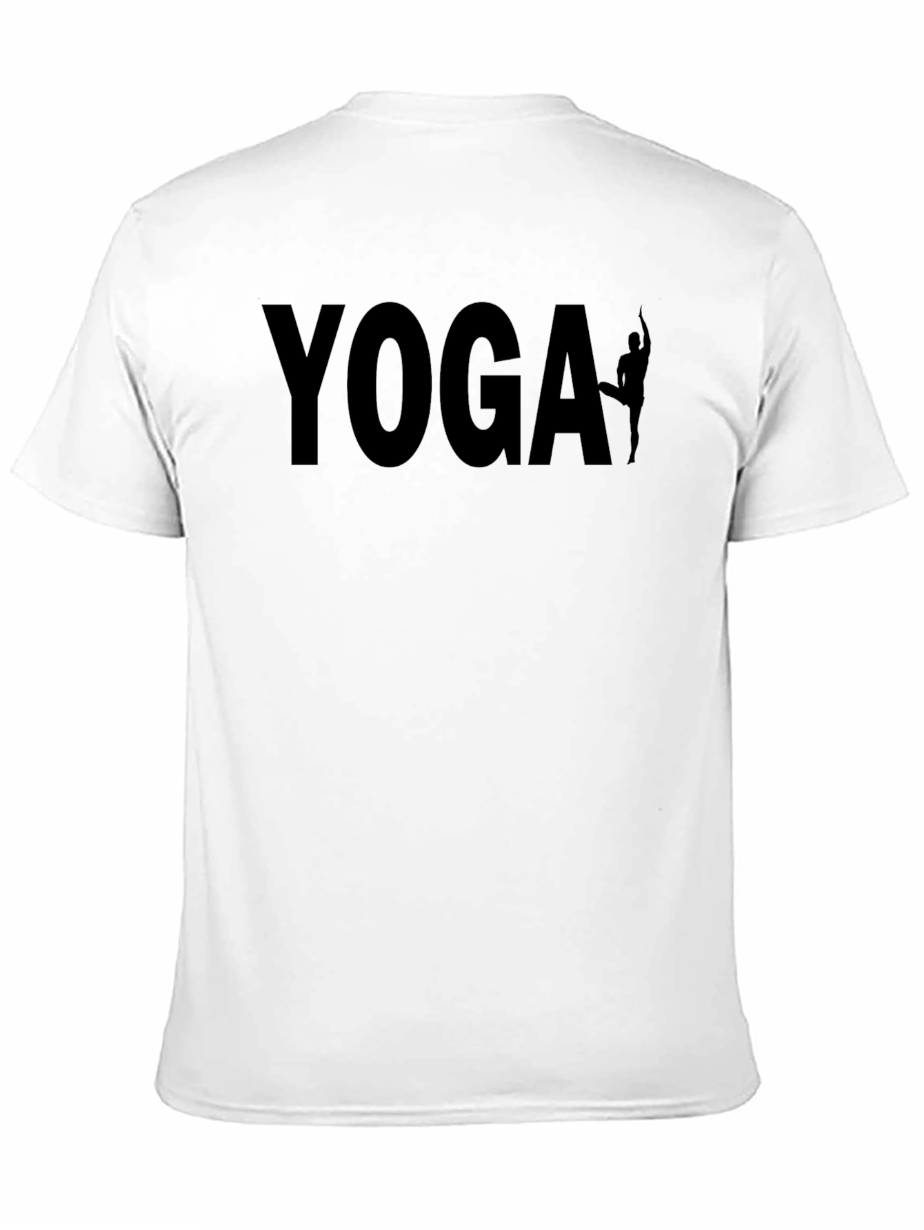 Yoga Graphic Tee - Black T-Shirt for Men
