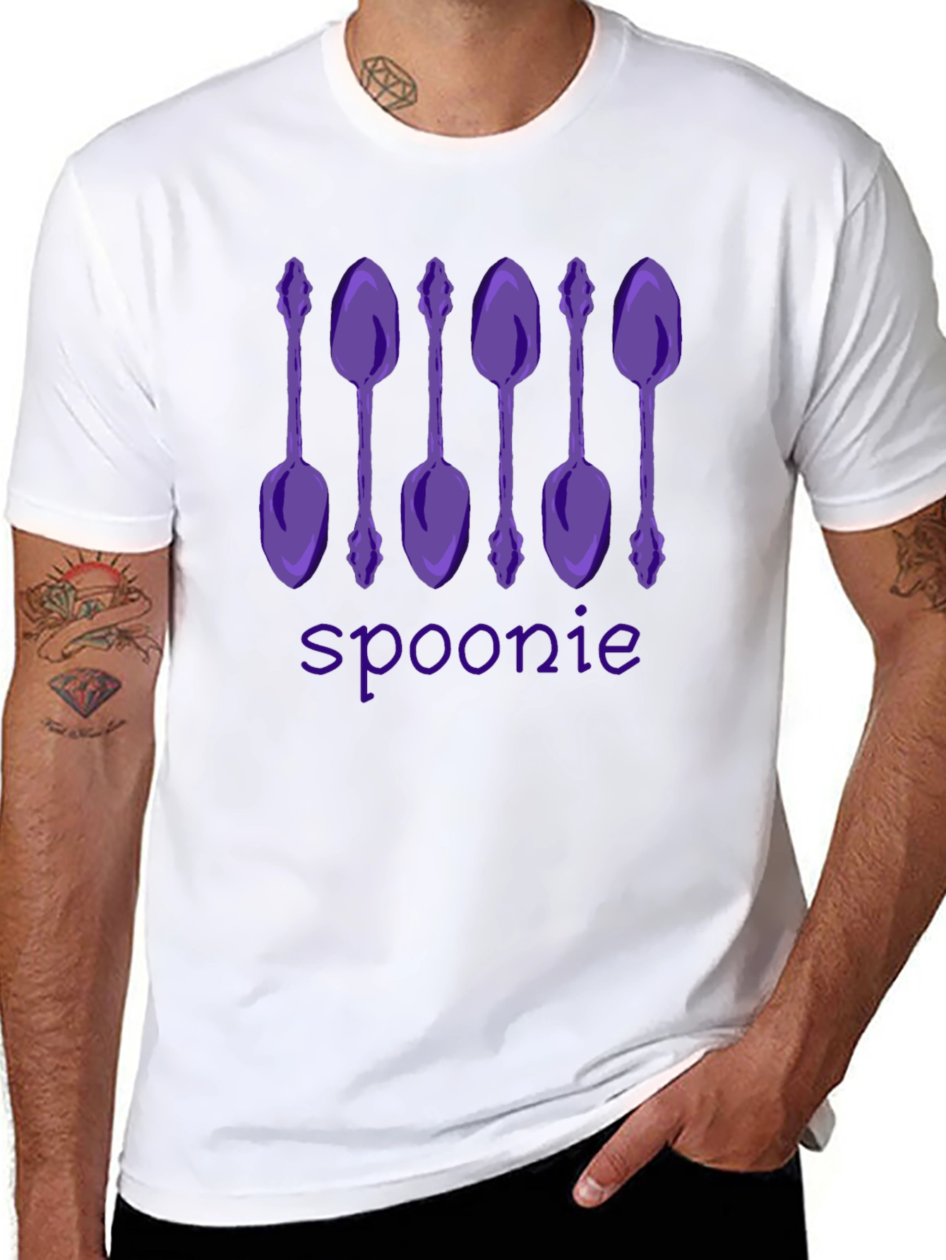 Spoonie T-Shirt - Funny Spoon Graphic Tee