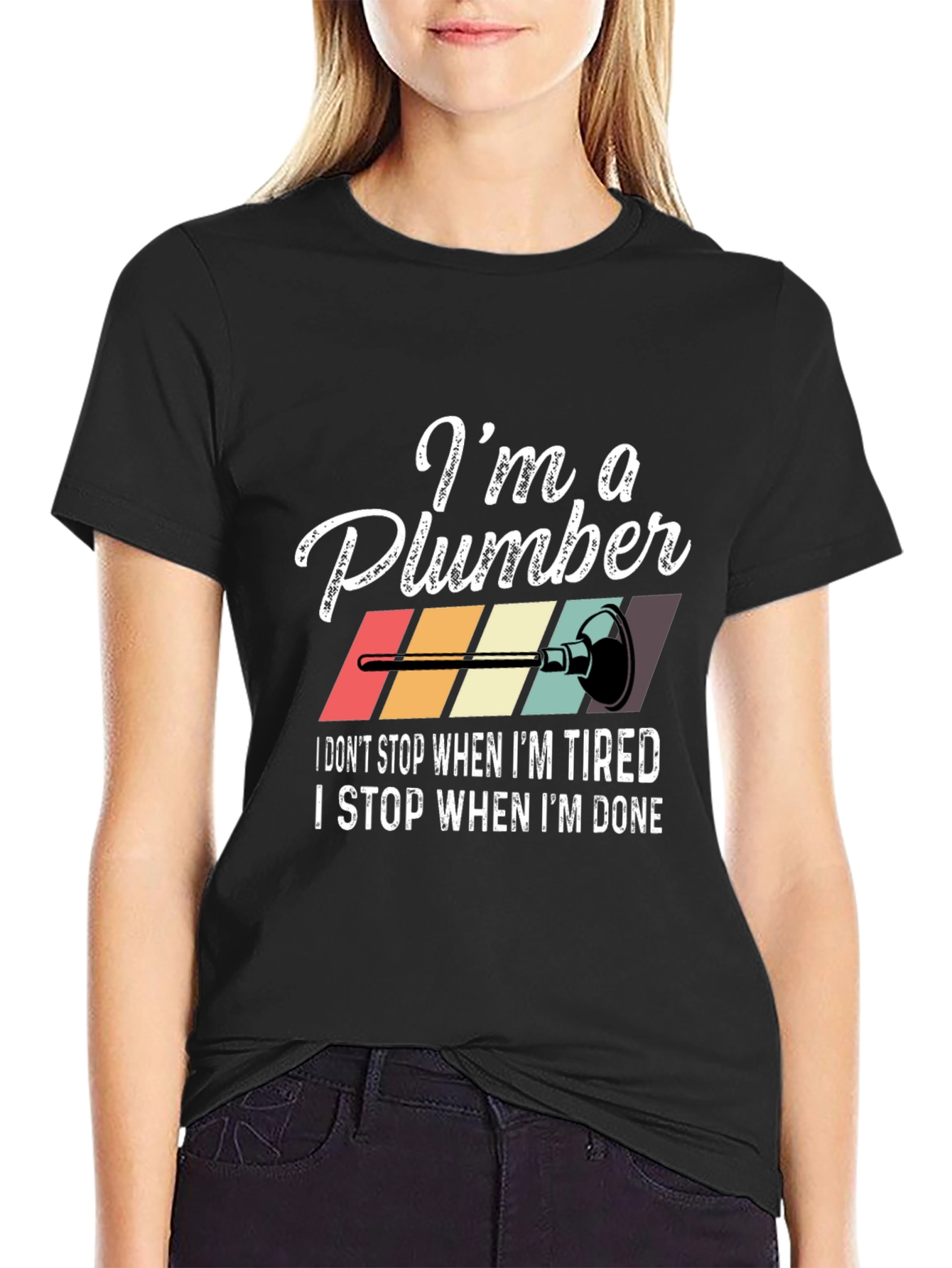 Im a Plumber T-Shirt - Novelty Profession Tee