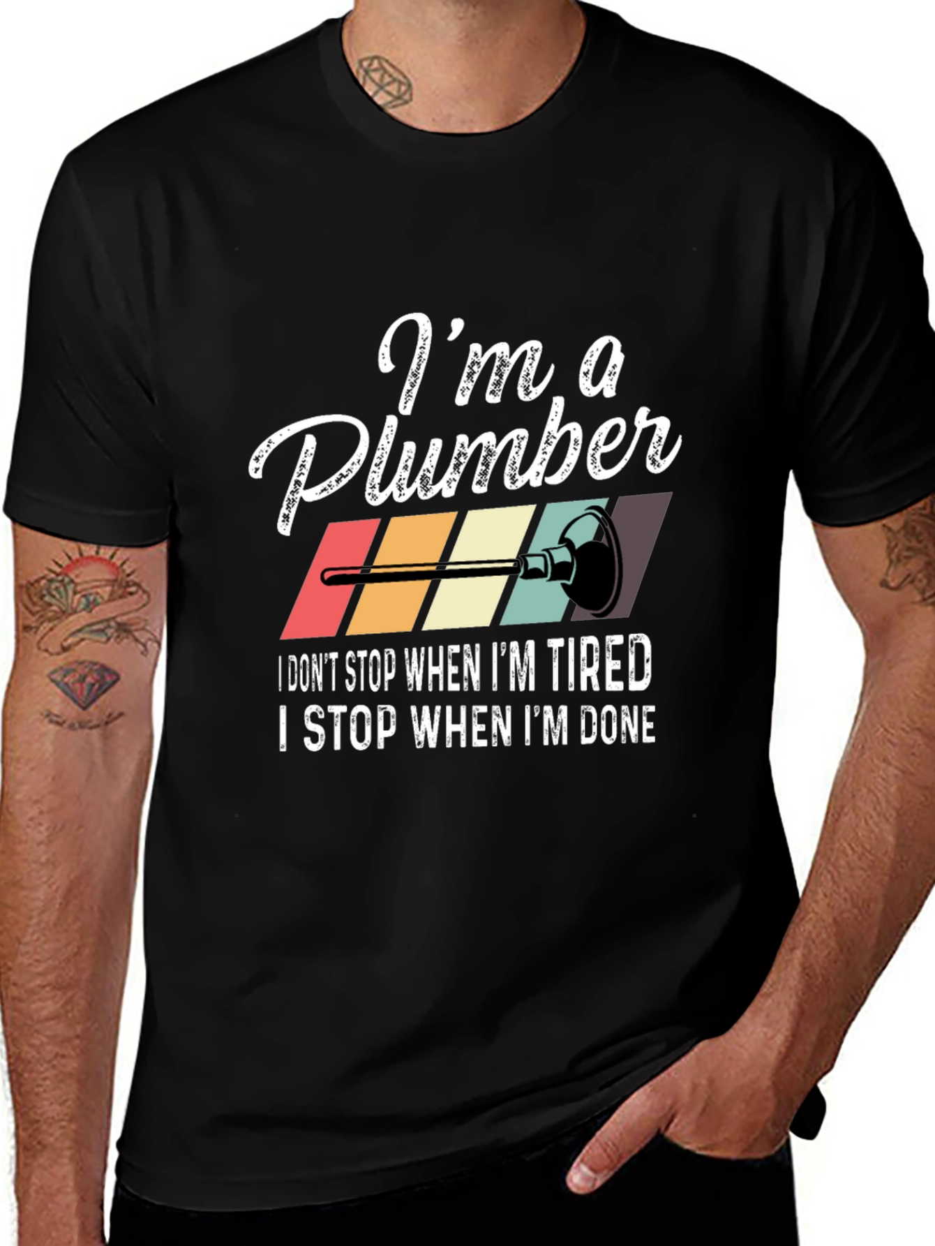 Im a Plumber T-Shirt - Novelty Profession Tee