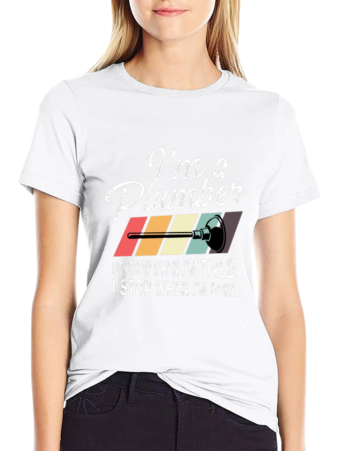 Im a Plumber T-Shirt - Novelty Profession Tee
