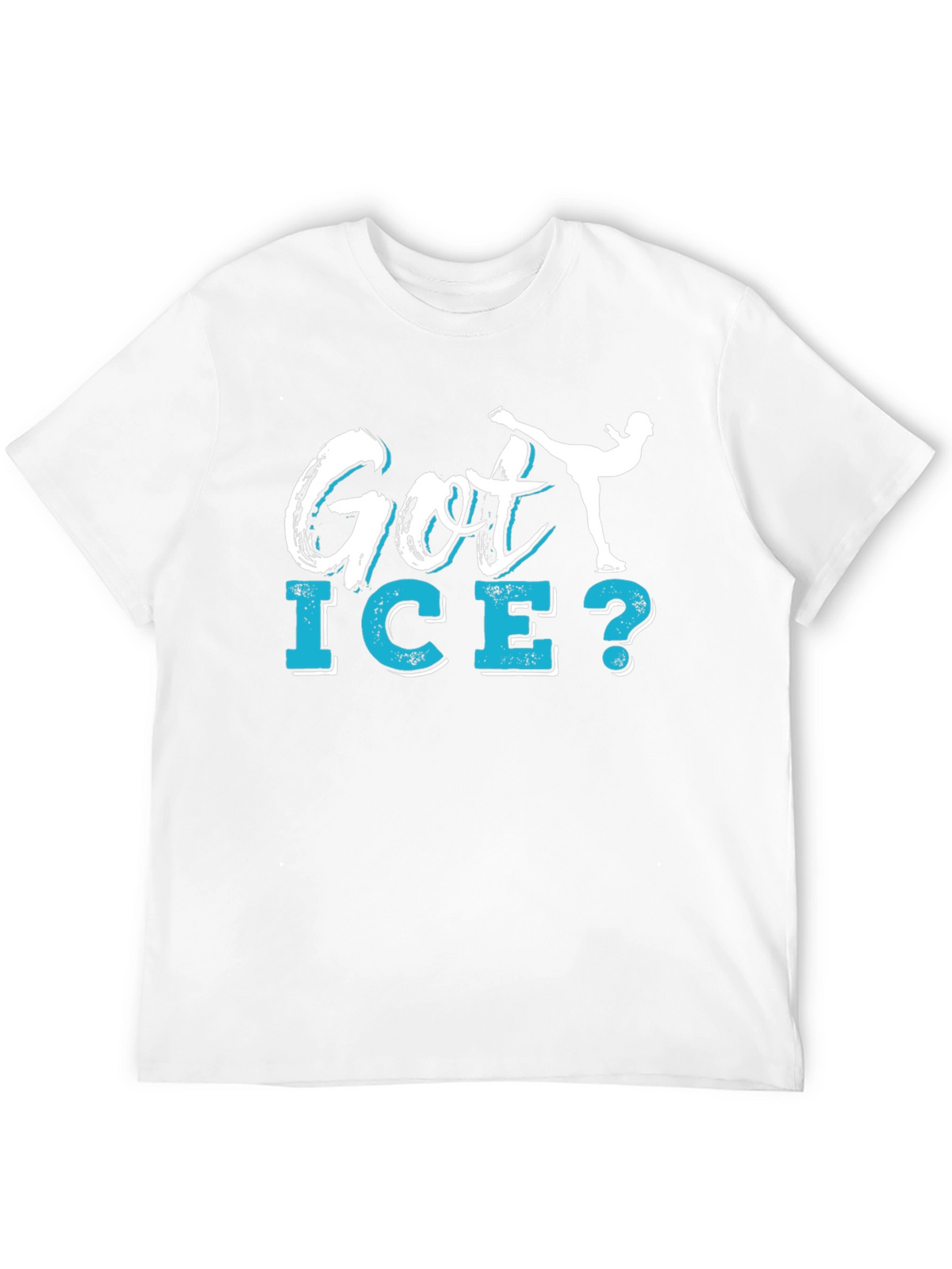 Got Ice? Figure Skating Graphic Tee - Black