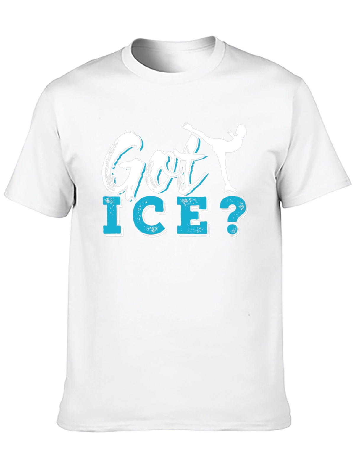 Got Ice? Figure Skating Graphic Tee - Black