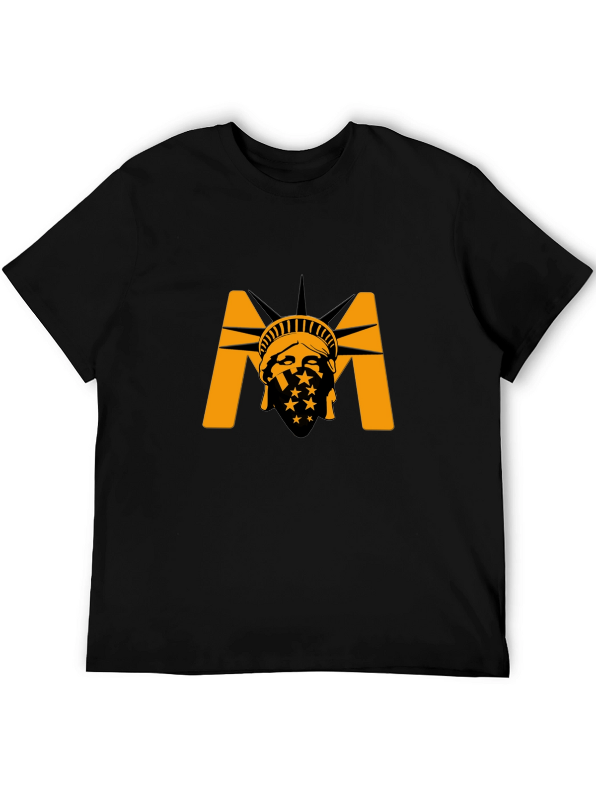 Liberty M Graphic T-Shirt - Black