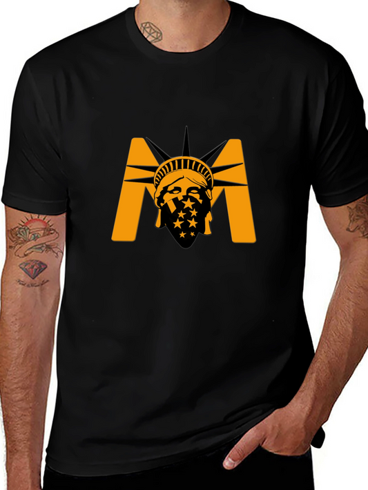 Liberty M Graphic T-Shirt - Black